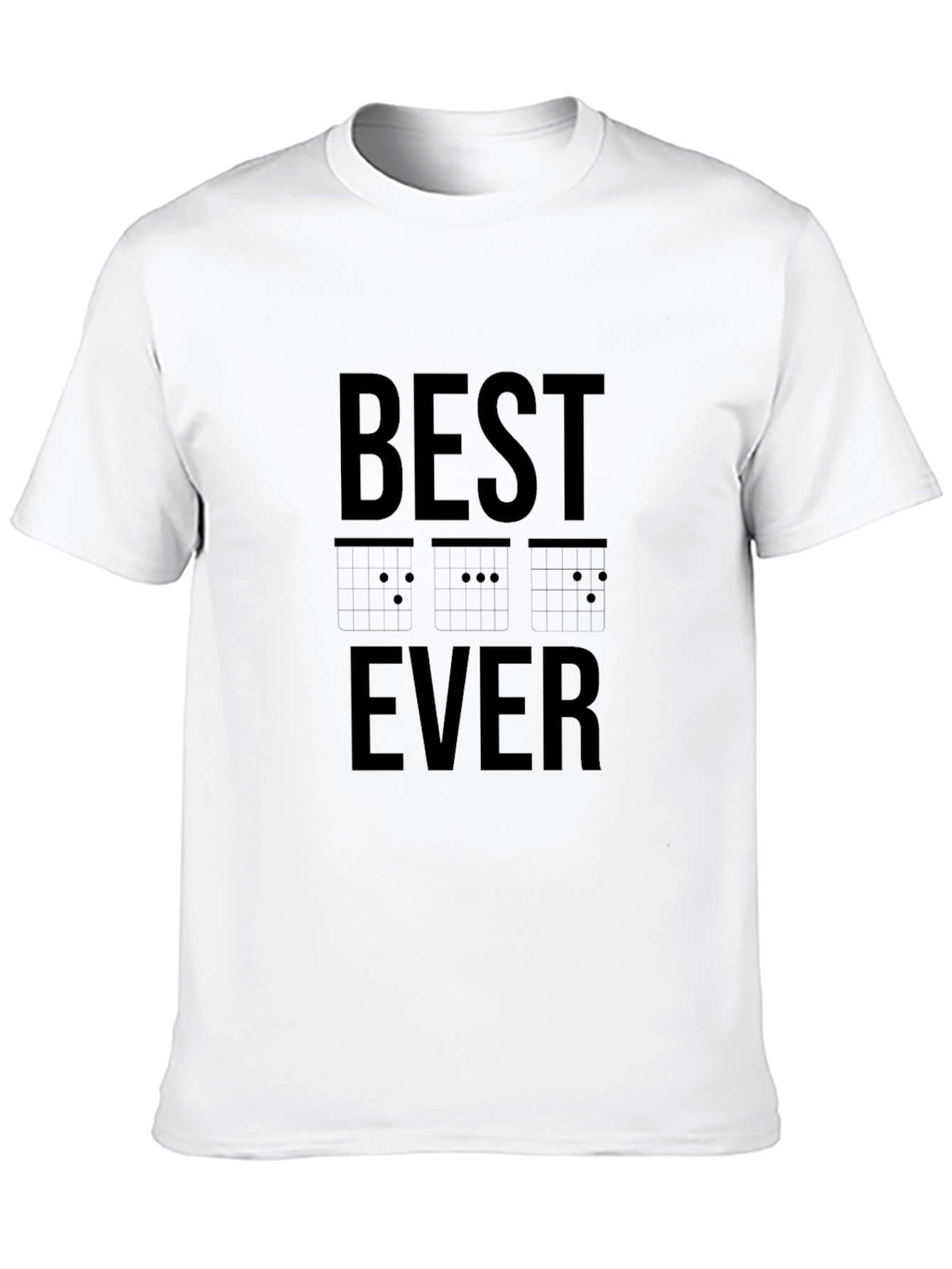 Best Guitar Chords Ever T-Shirt - Black