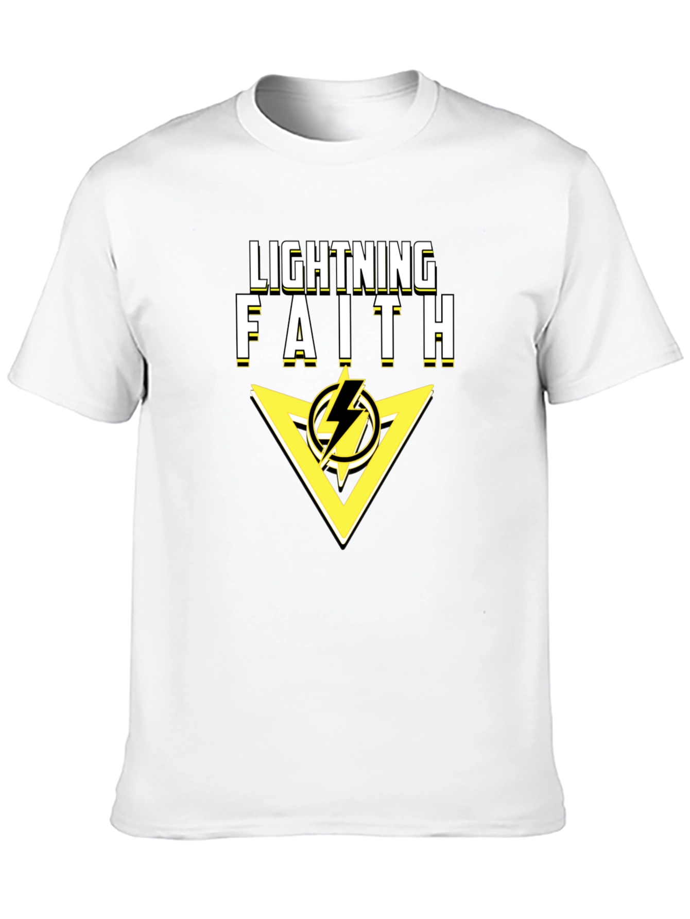 Lightning Faith Black T-Shirt