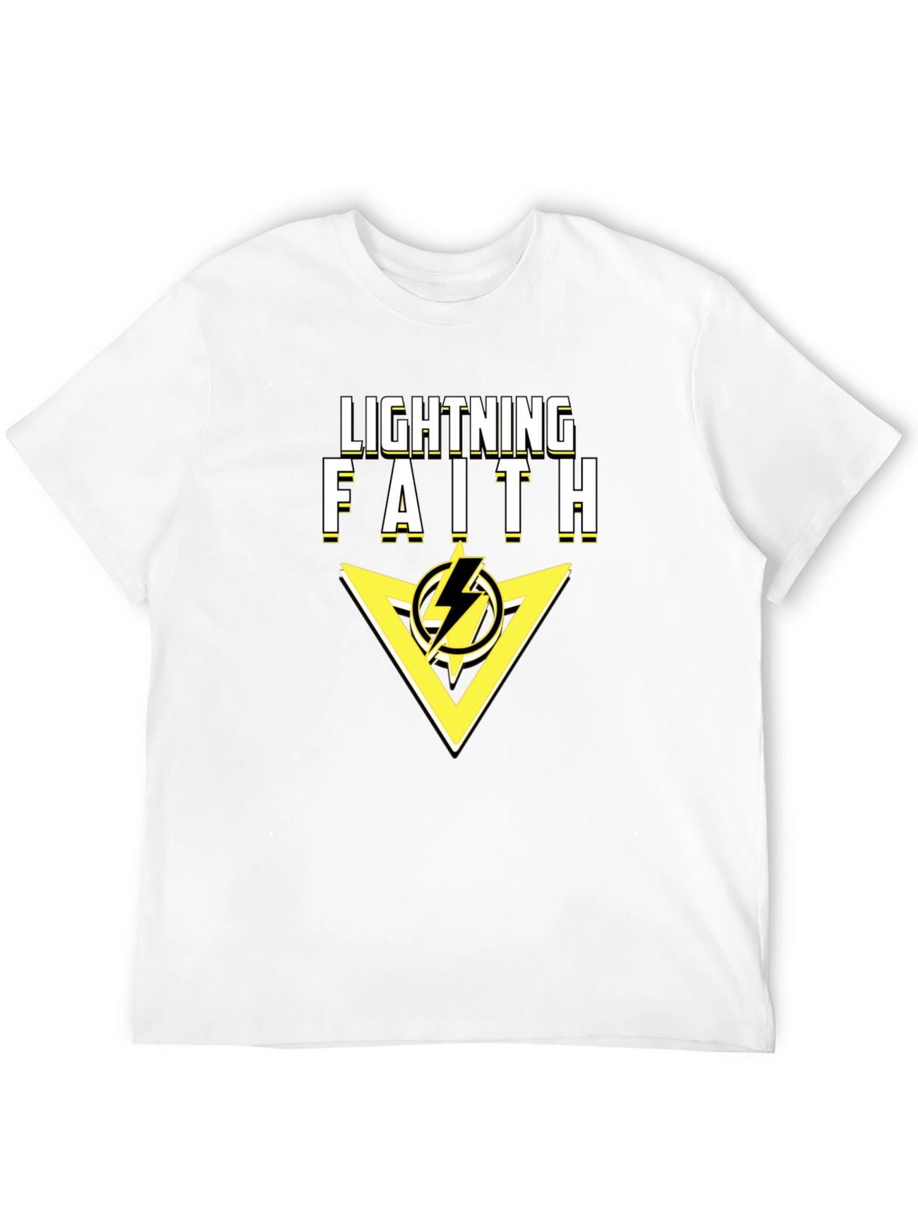 Lightning Faith Black T-Shirt