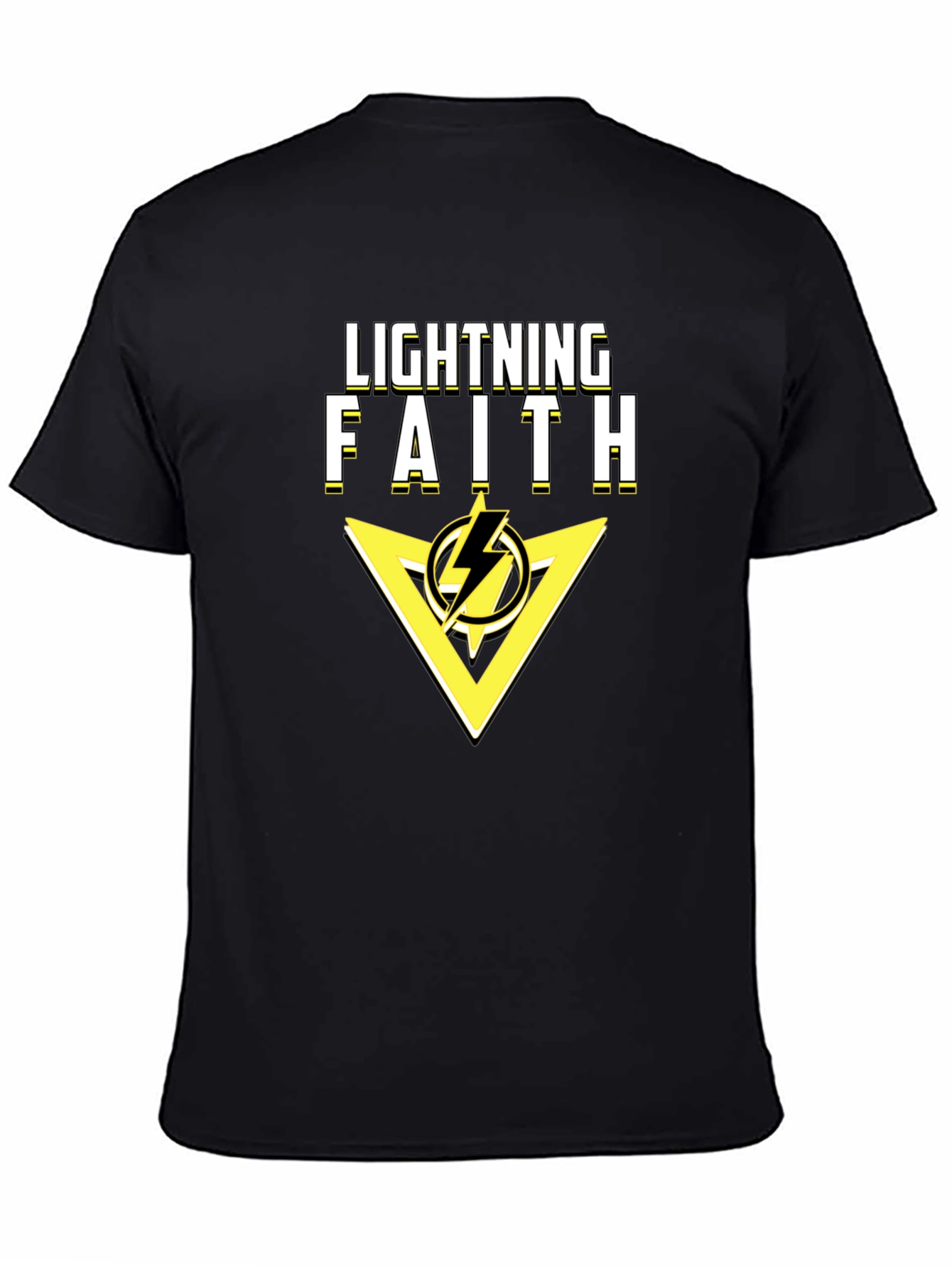 Lightning Faith Black T-Shirt