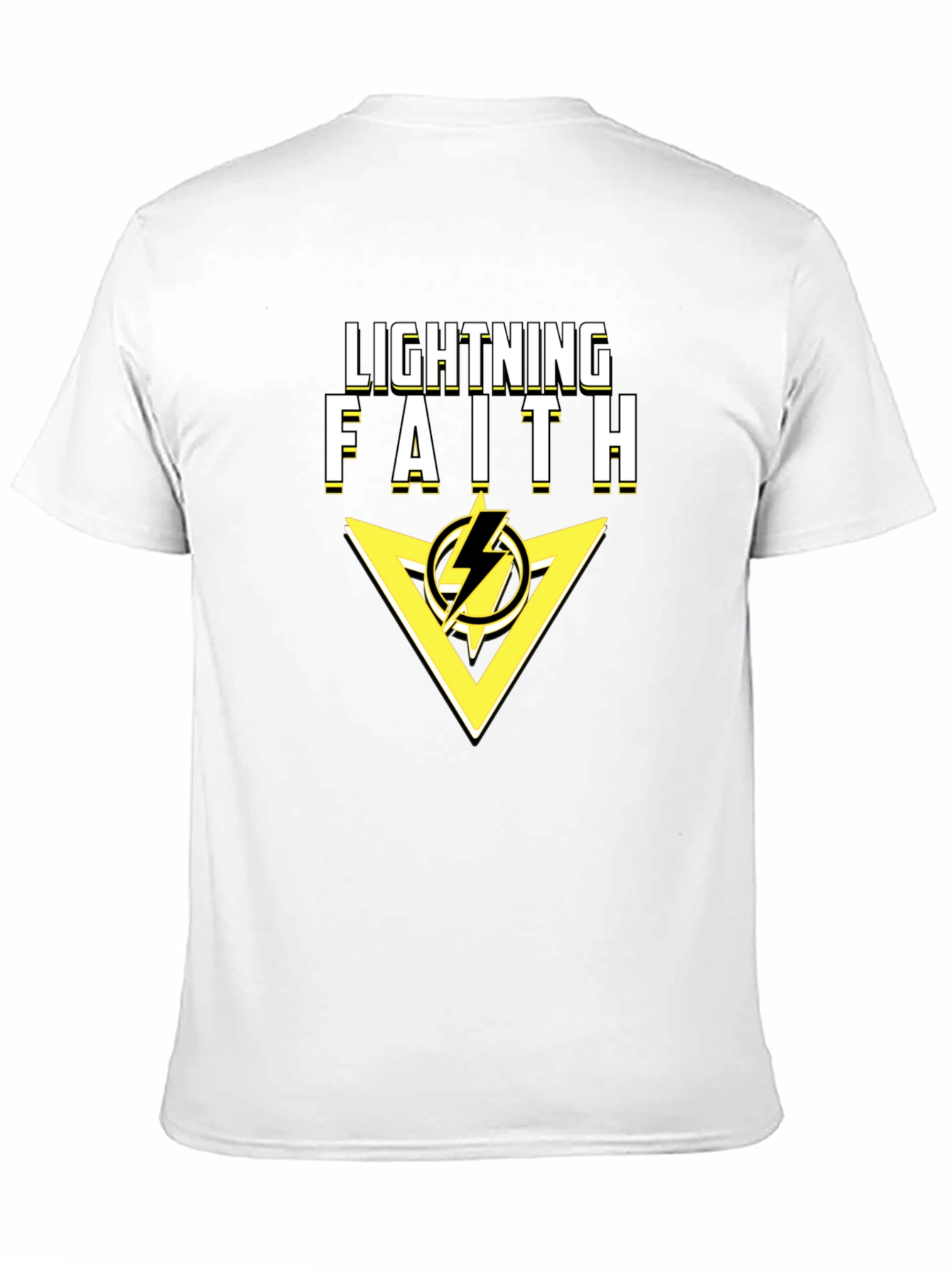 Lightning Faith Black T-Shirt