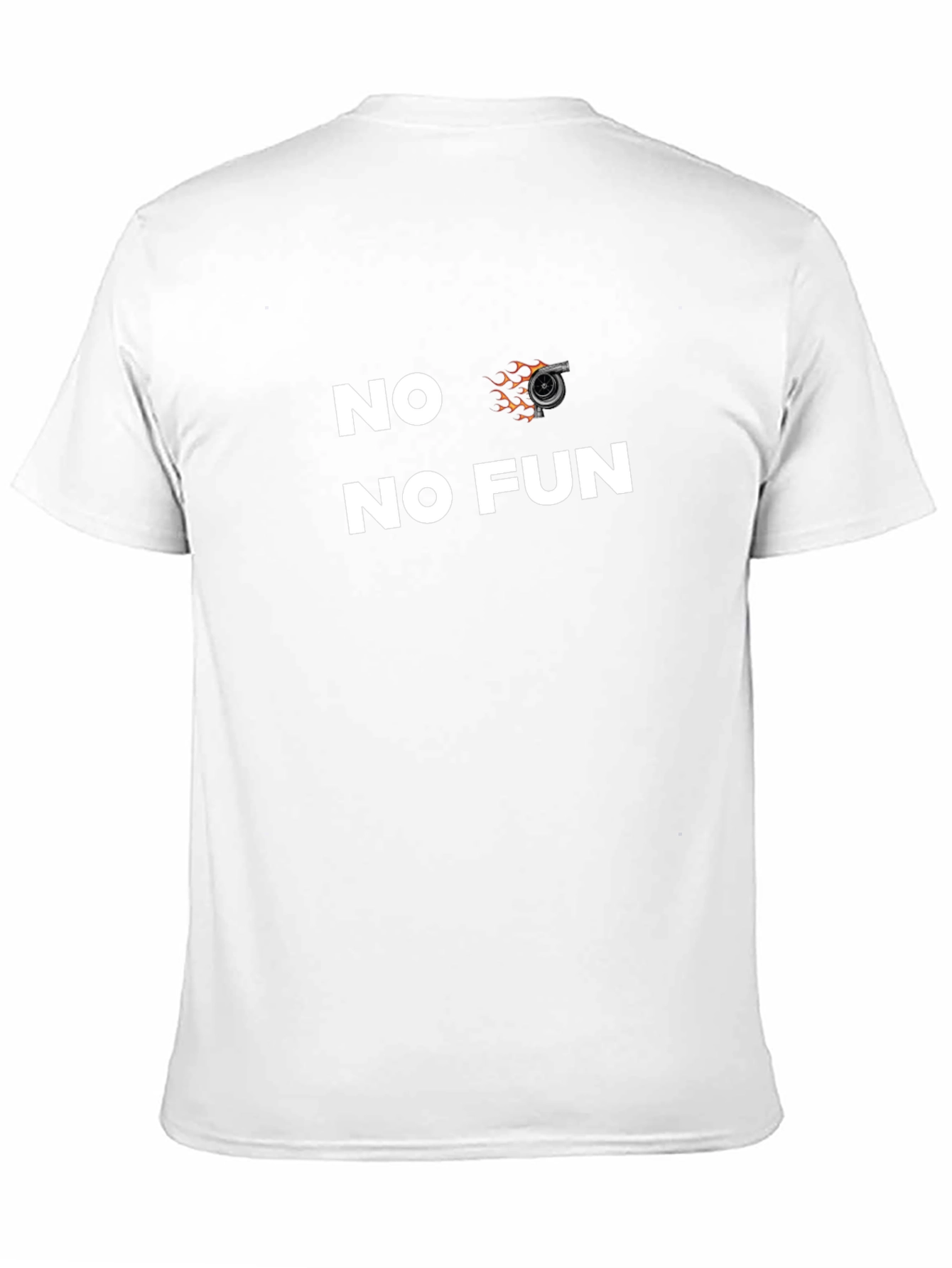 No Turbo No Fun T-Shirt Black