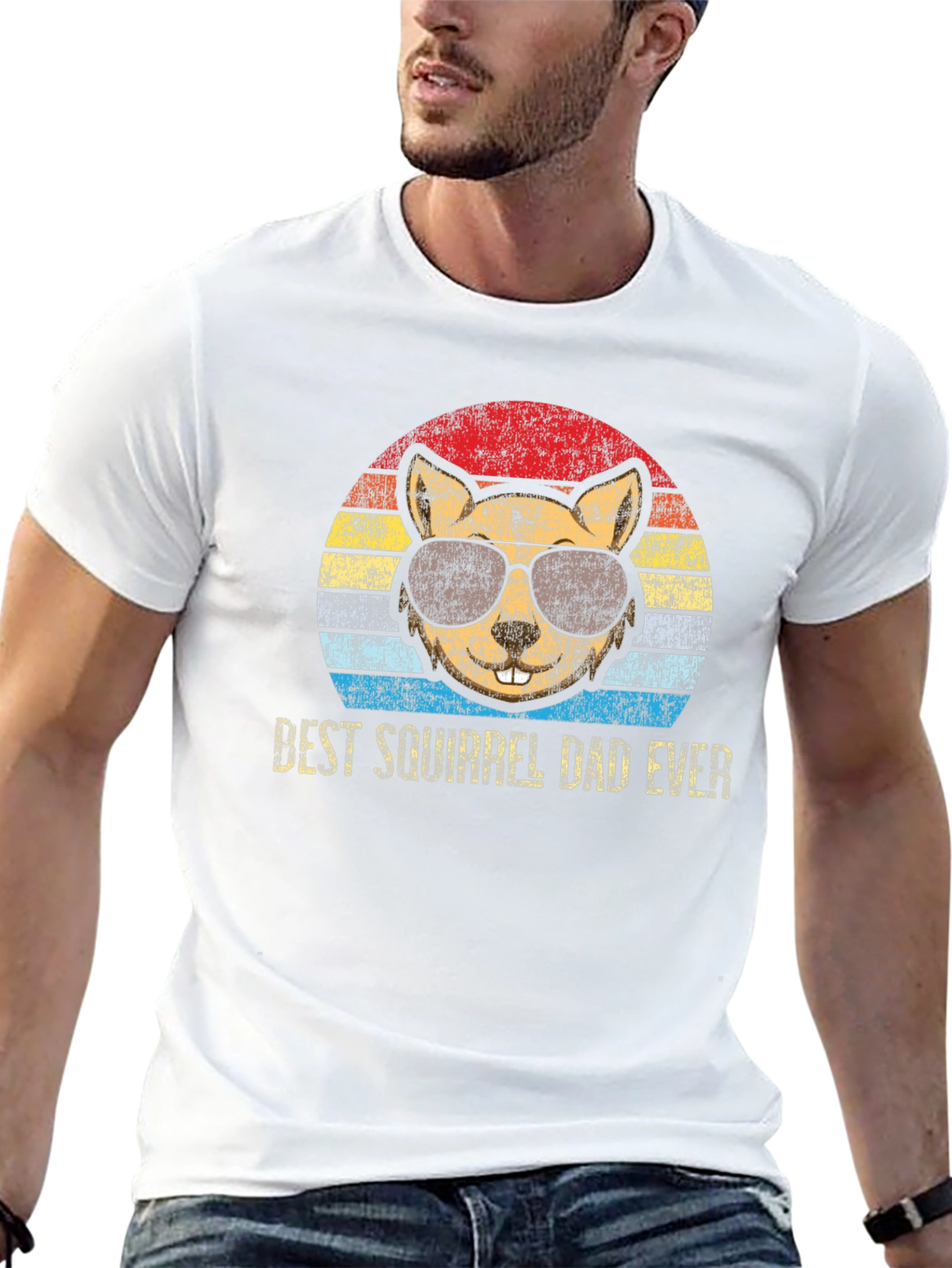 Best Squirrel Dad Ever T-Shirt