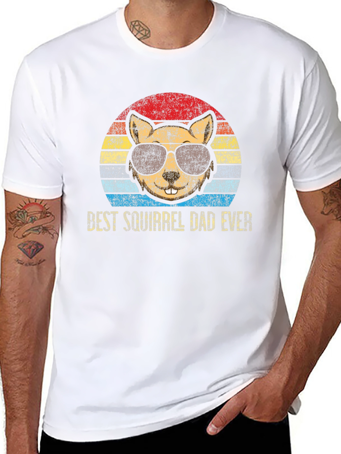 Best Squirrel Dad Ever T-Shirt