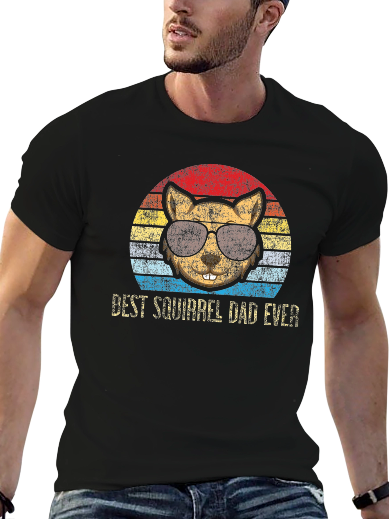 Best Squirrel Dad Ever T-Shirt