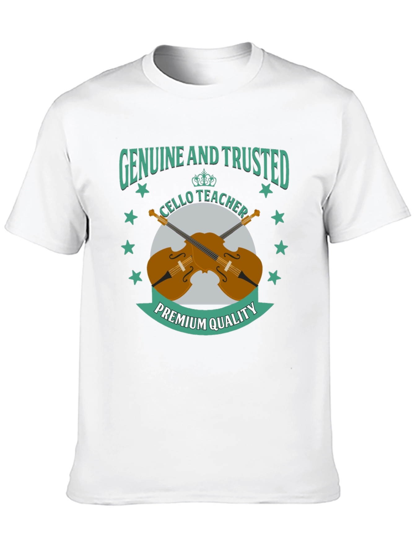 Genuine & Trusted Cello Teacher Premium Quality T-Shirt