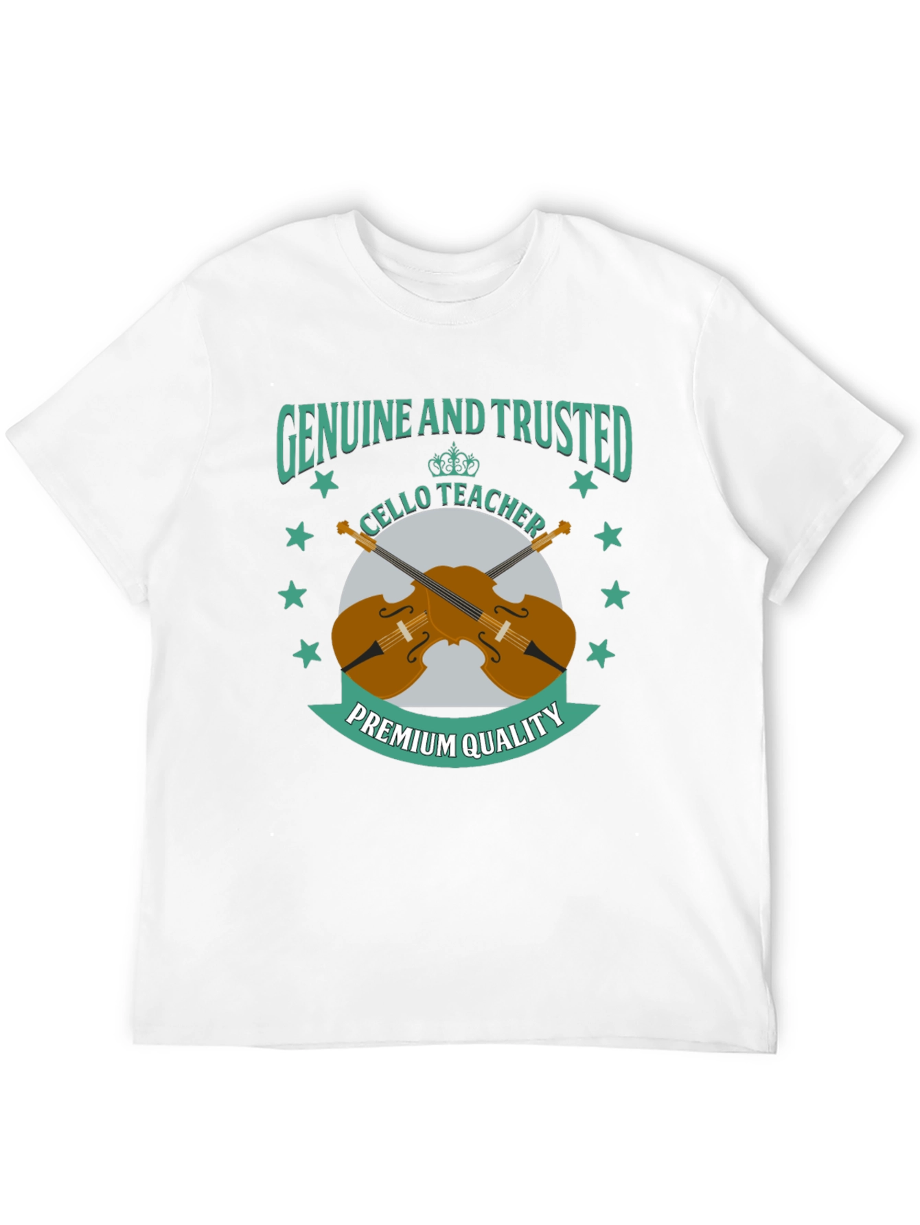 Genuine & Trusted Cello Teacher Premium Quality T-Shirt