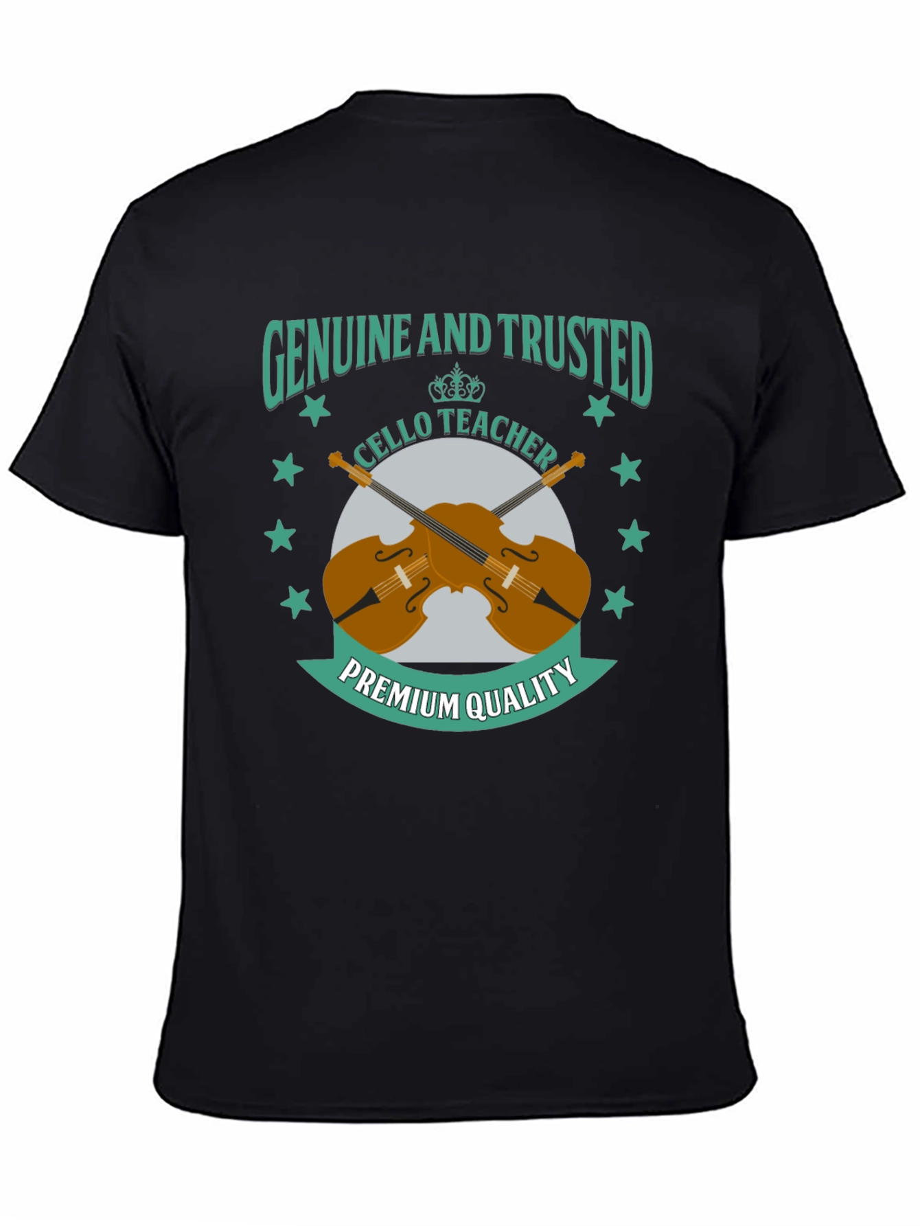 Genuine & Trusted Cello Teacher Premium Quality T-Shirt