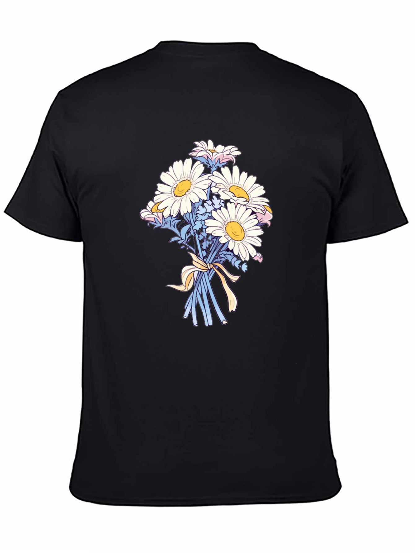 Floral Daisy Bouquet Graphic T-Shirt