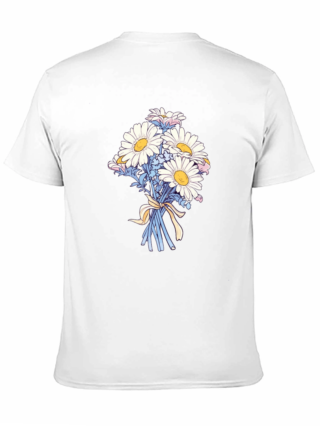 Floral Daisy Bouquet Graphic T-Shirt