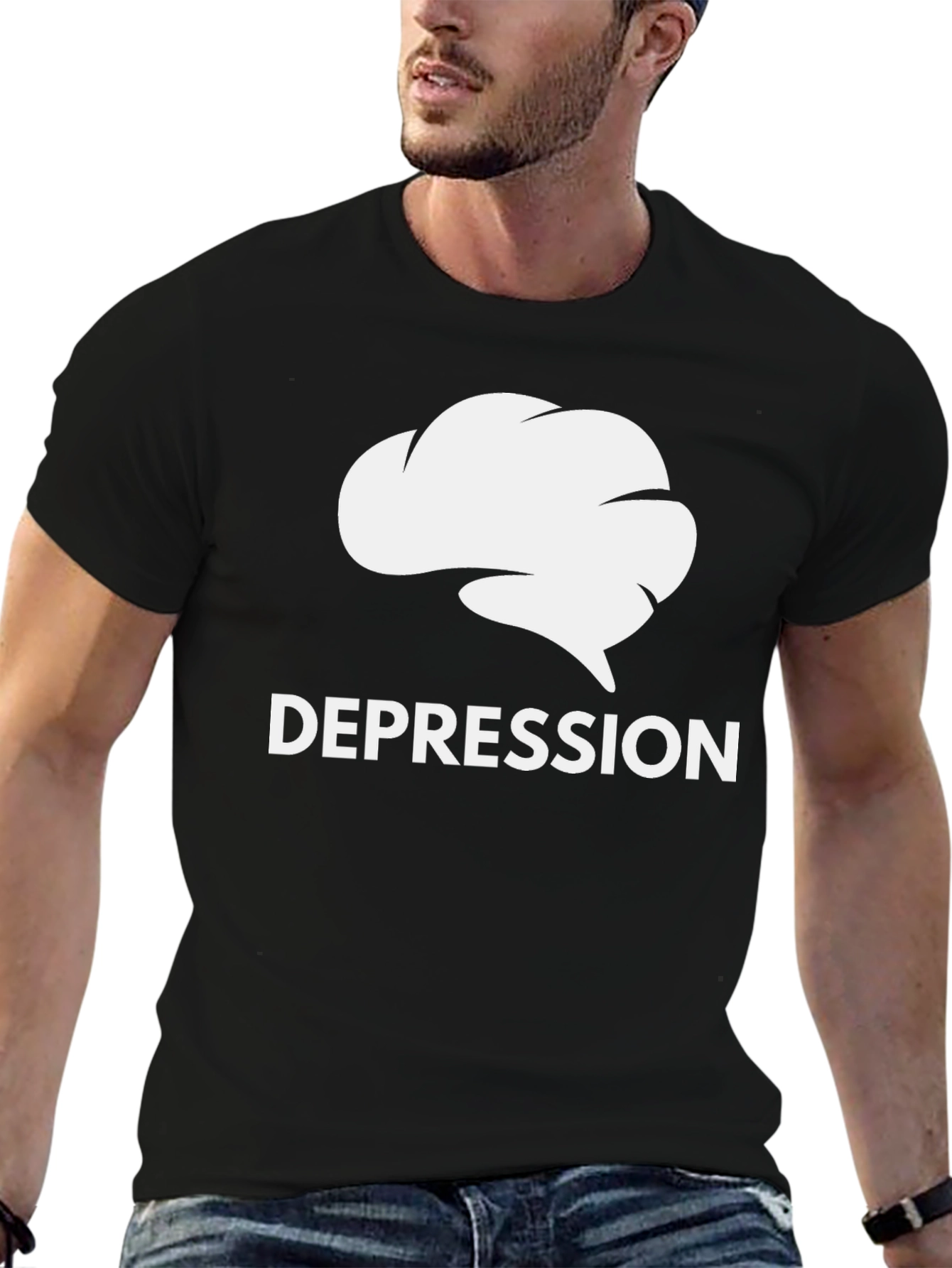 Depression Awareness Graphic T-Shirt
