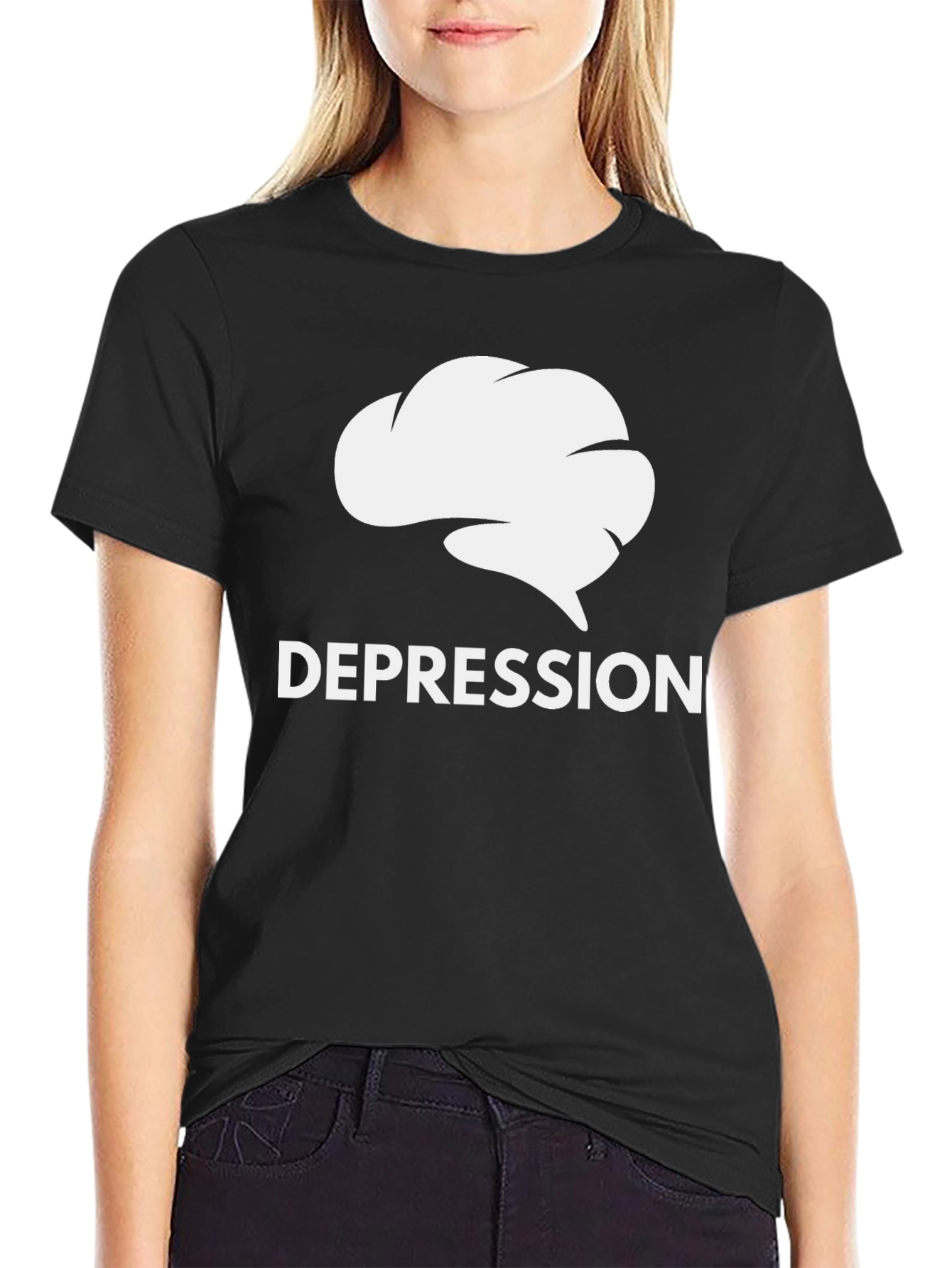 Depression Awareness Graphic T-Shirt