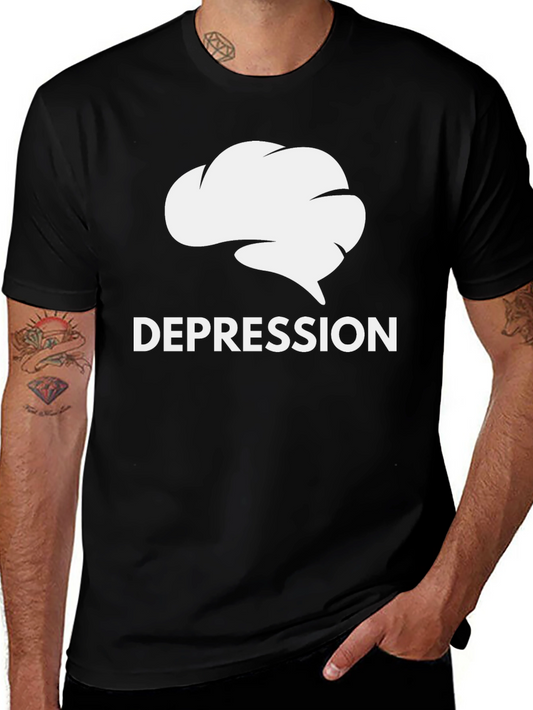 Depression Awareness Graphic T-Shirt