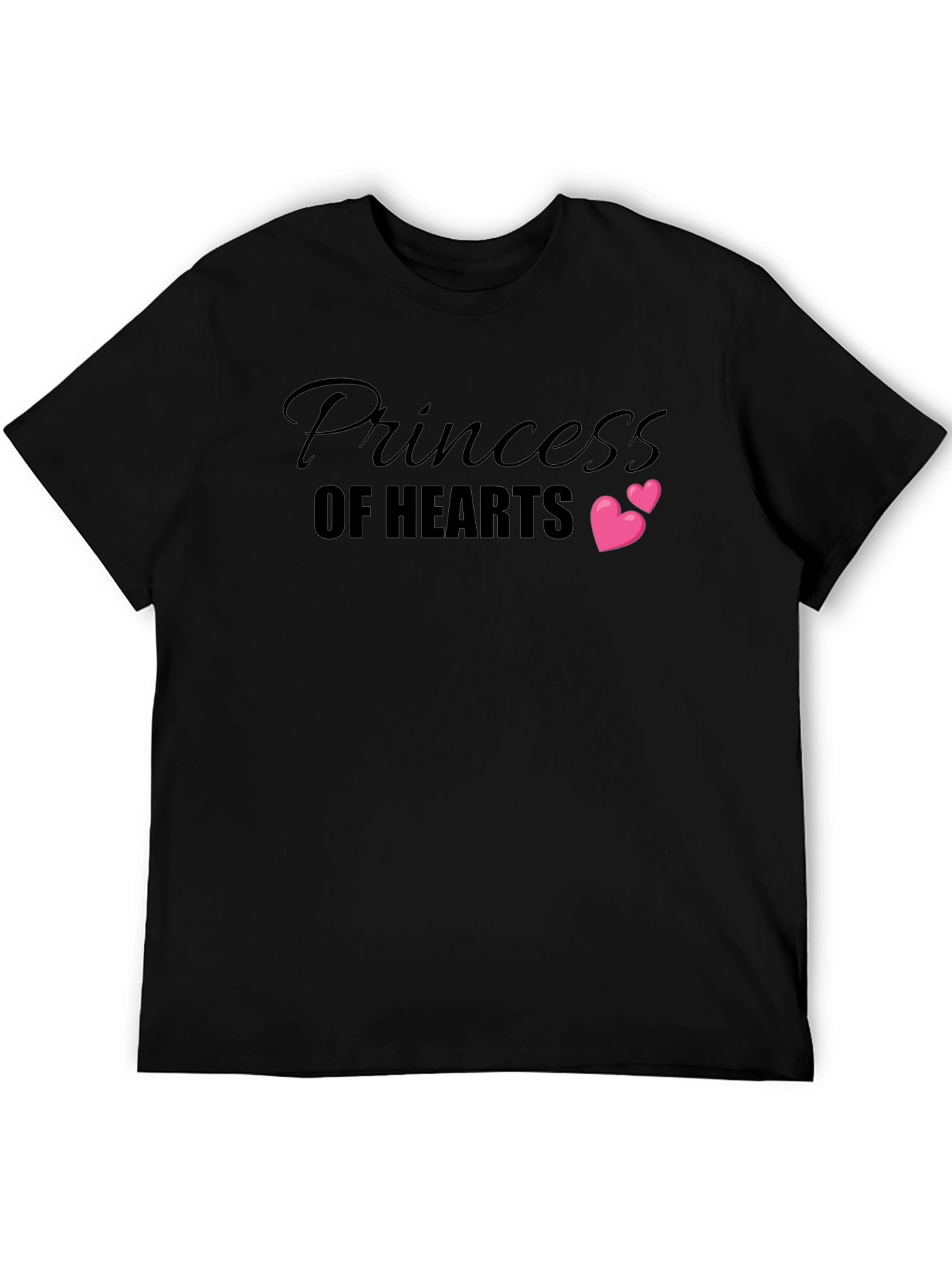 Princess of Hearts Graphic T-Shirt - Trendy Casual Wear