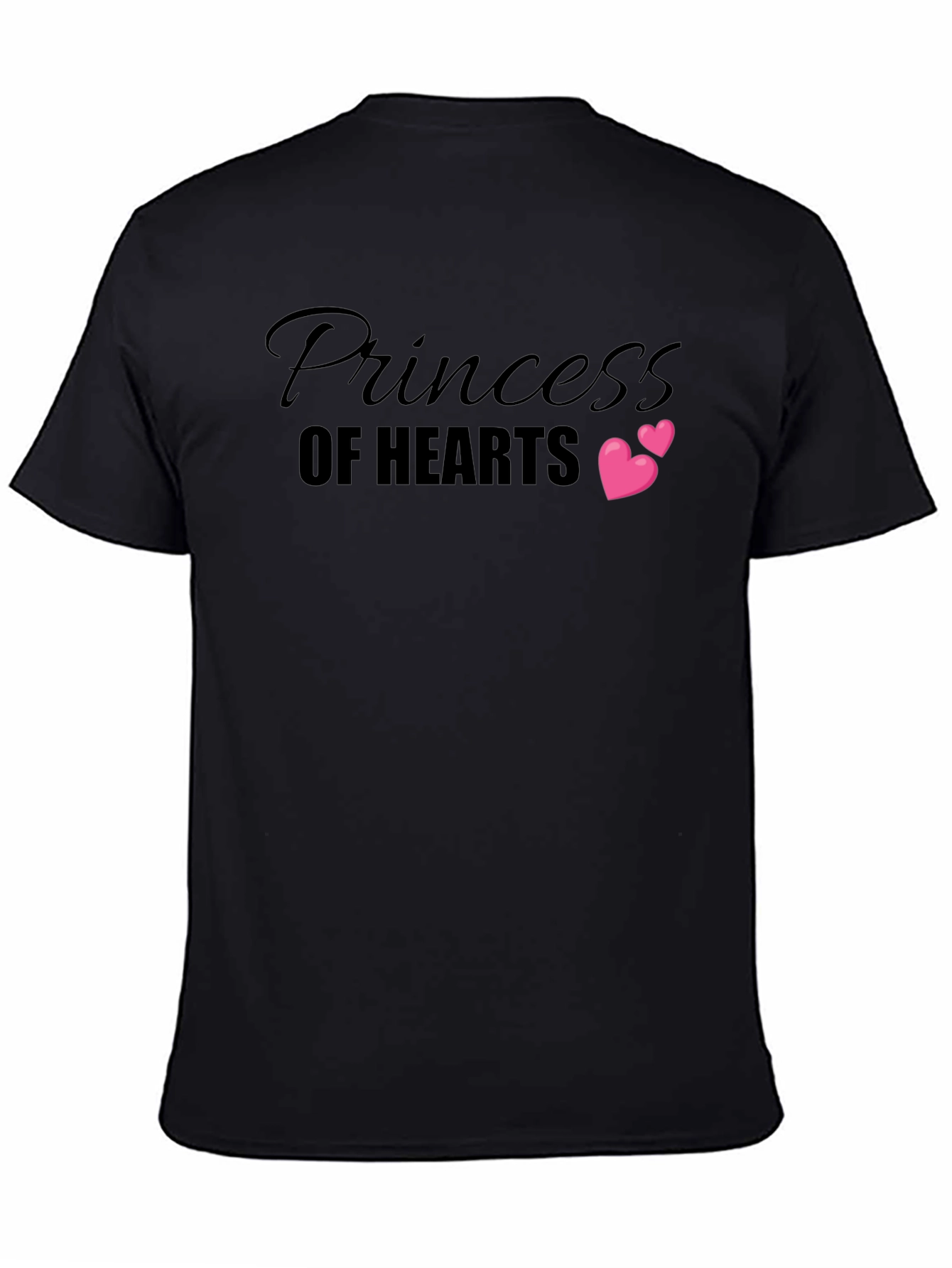 Princess of Hearts Graphic T-Shirt - Trendy Casual Wear