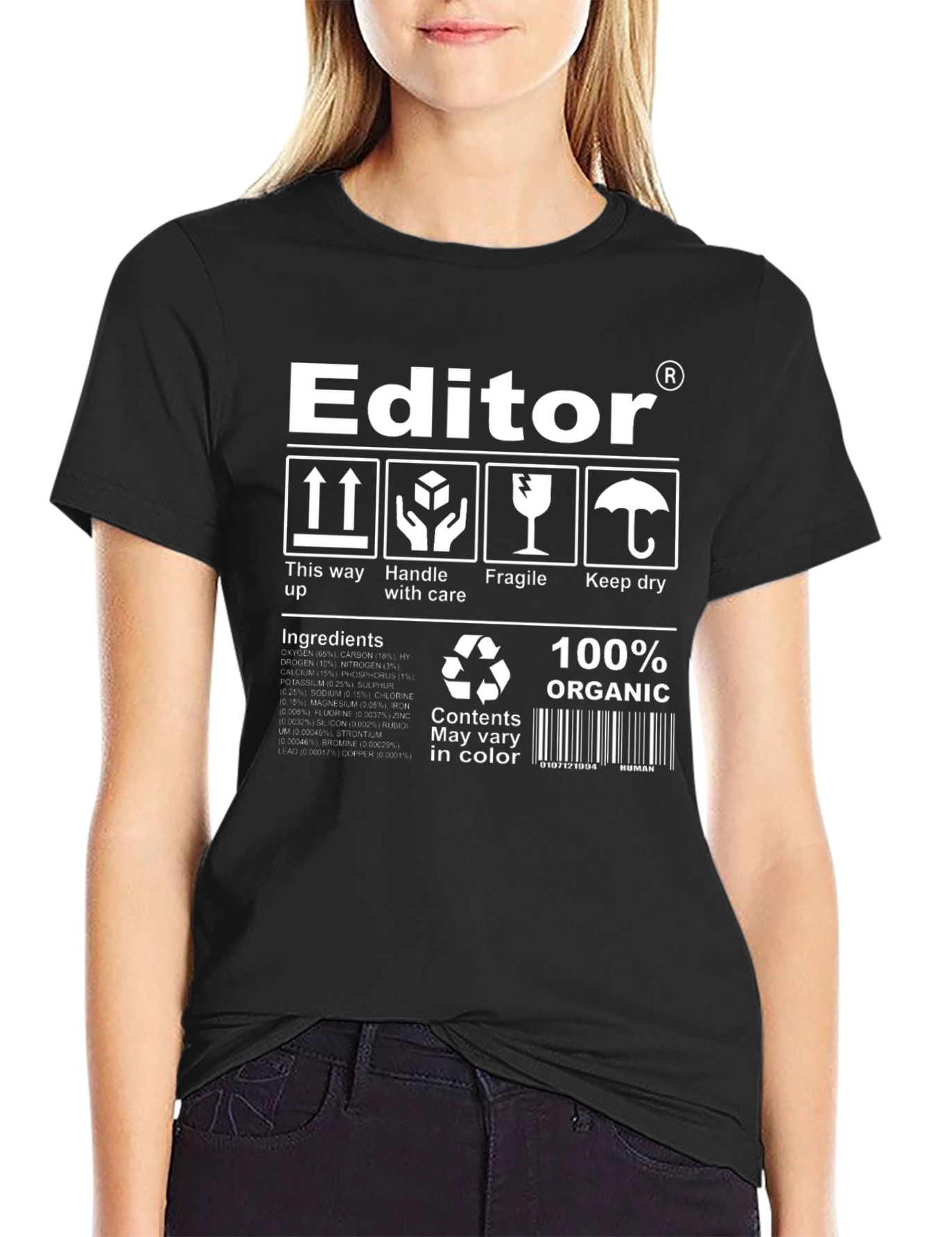 Editor Graphic T-Shirt | Handle with Care