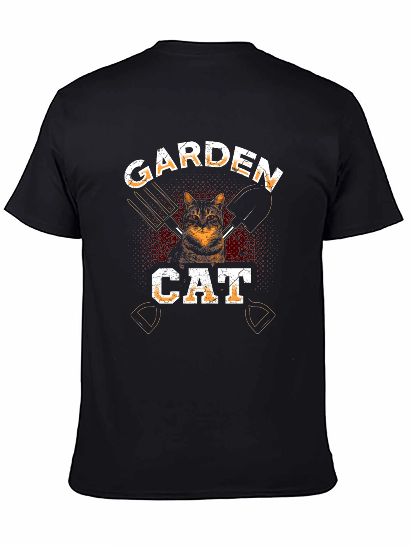 Garden Cat Graphic T-Shirt