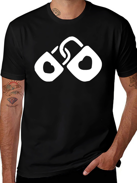 Locked Hearts T-Shirt - Express Your Bond