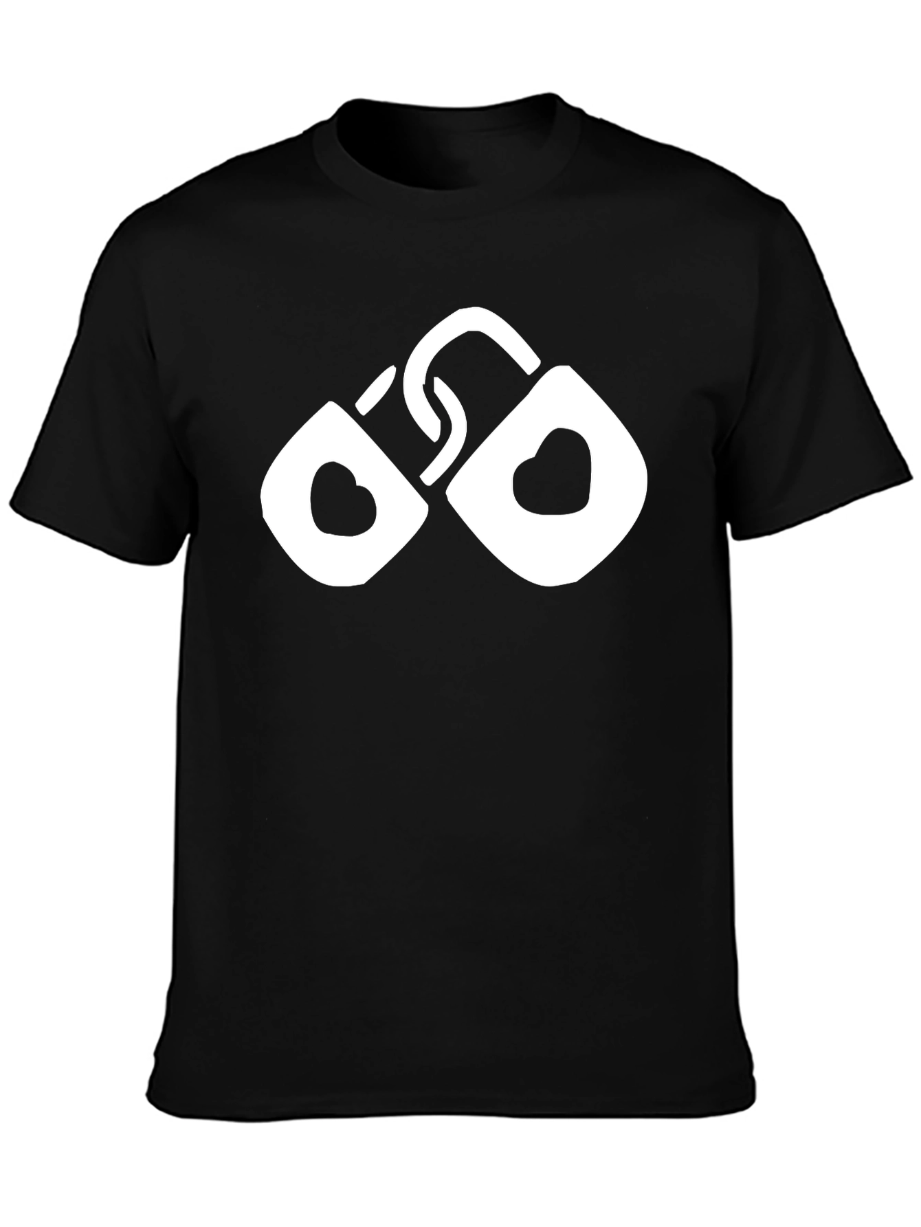 Locked Hearts T-Shirt - Express Your Bond