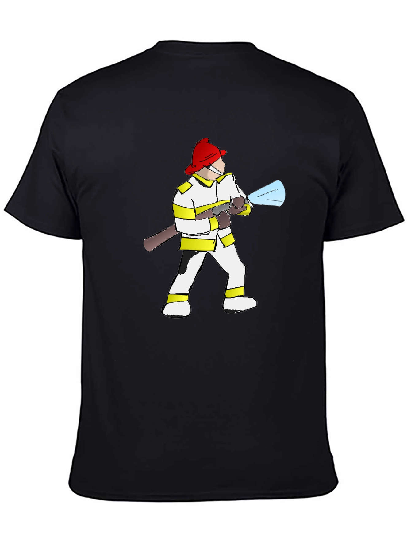 Firefighter T-Shirt - Novelty Graphic Tee