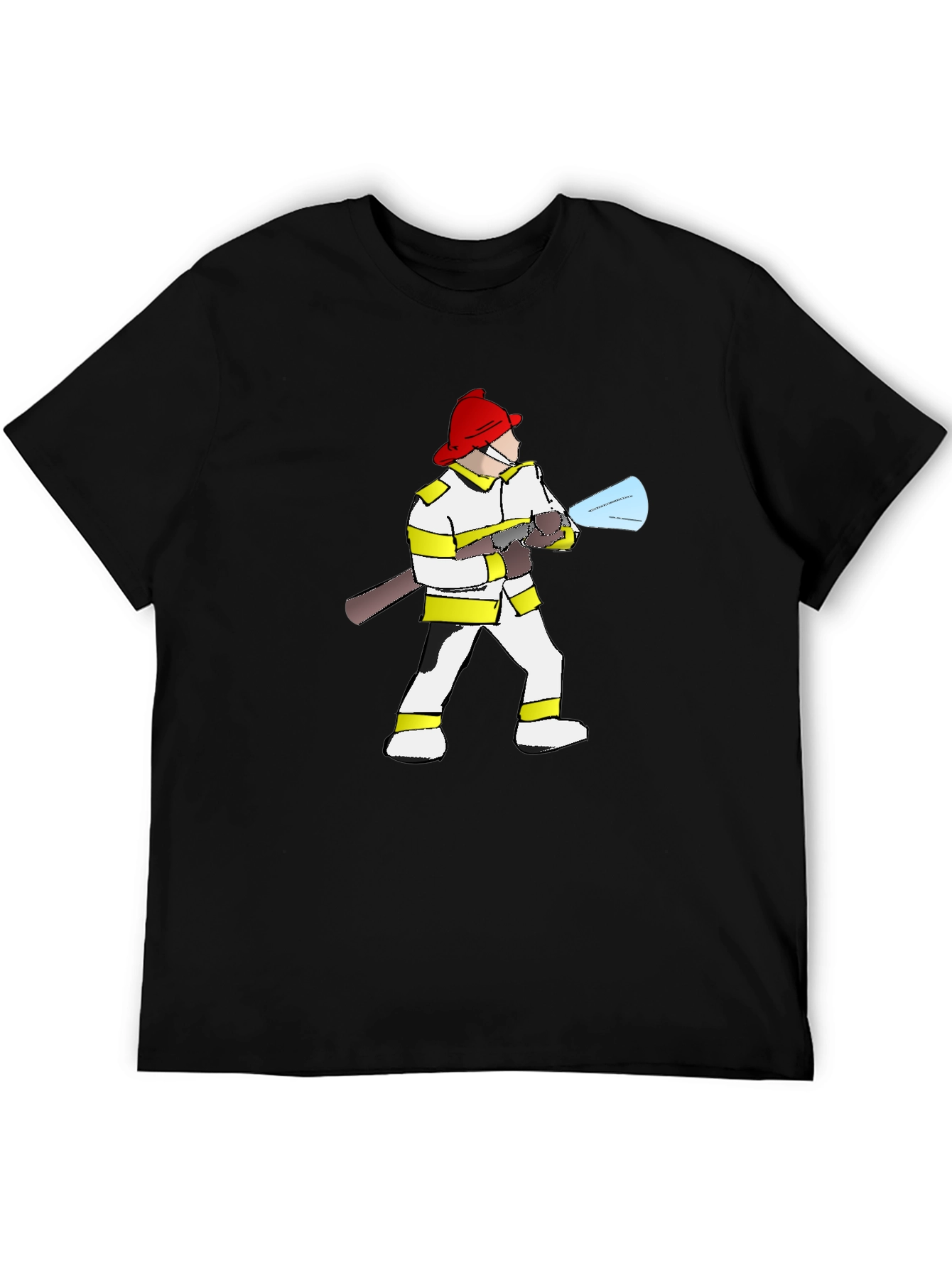 Firefighter T-Shirt - Novelty Graphic Tee