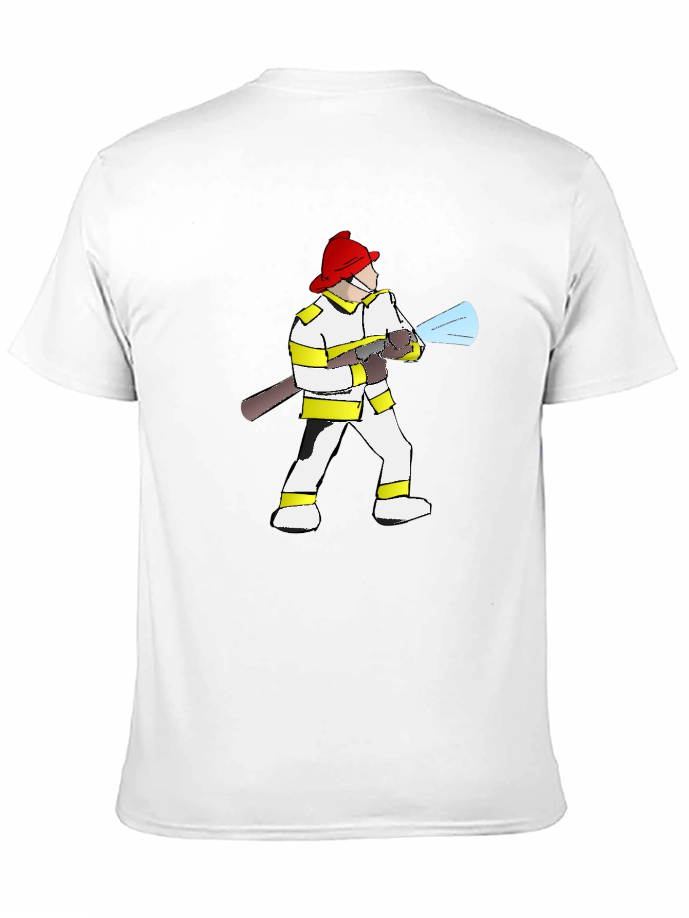 Firefighter T-Shirt - Novelty Graphic Tee