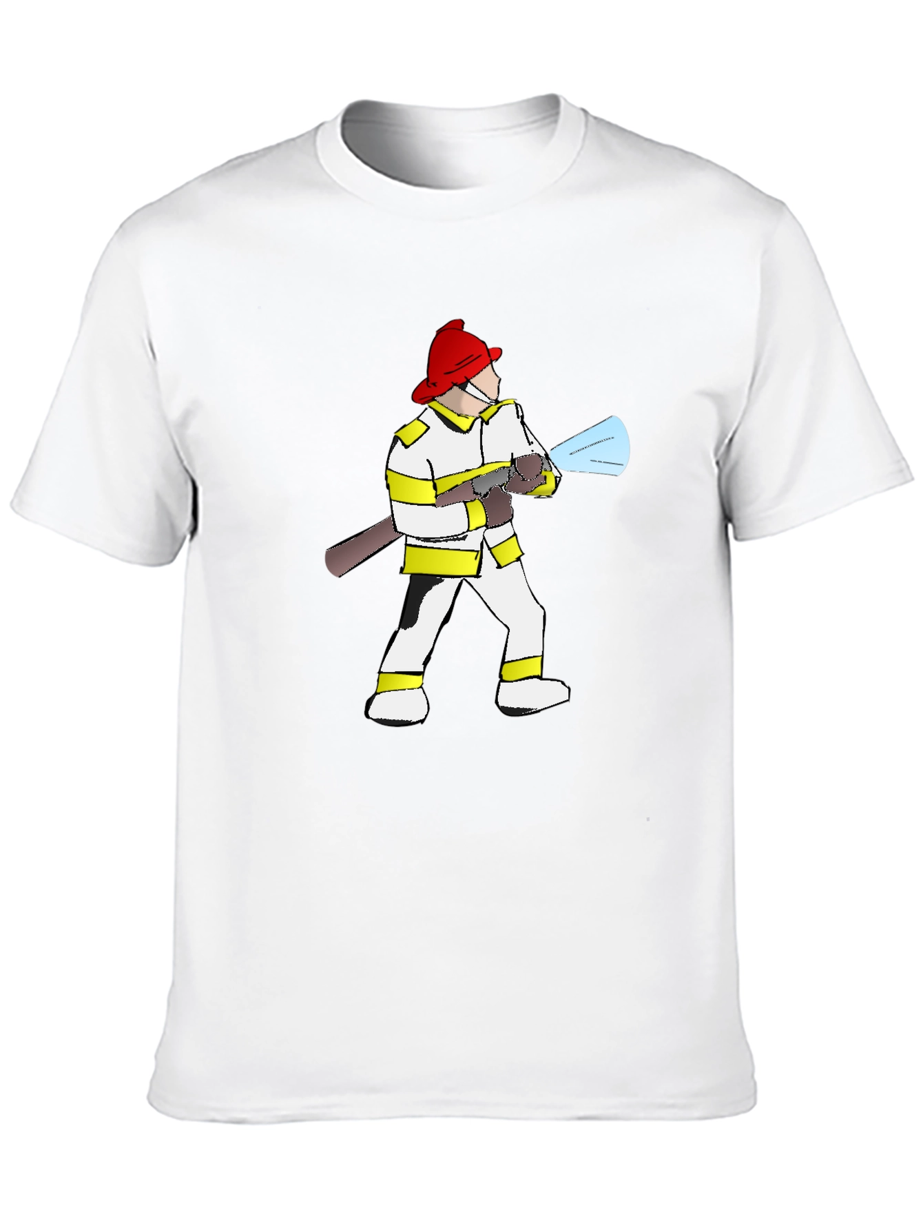 Firefighter T-Shirt - Novelty Graphic Tee