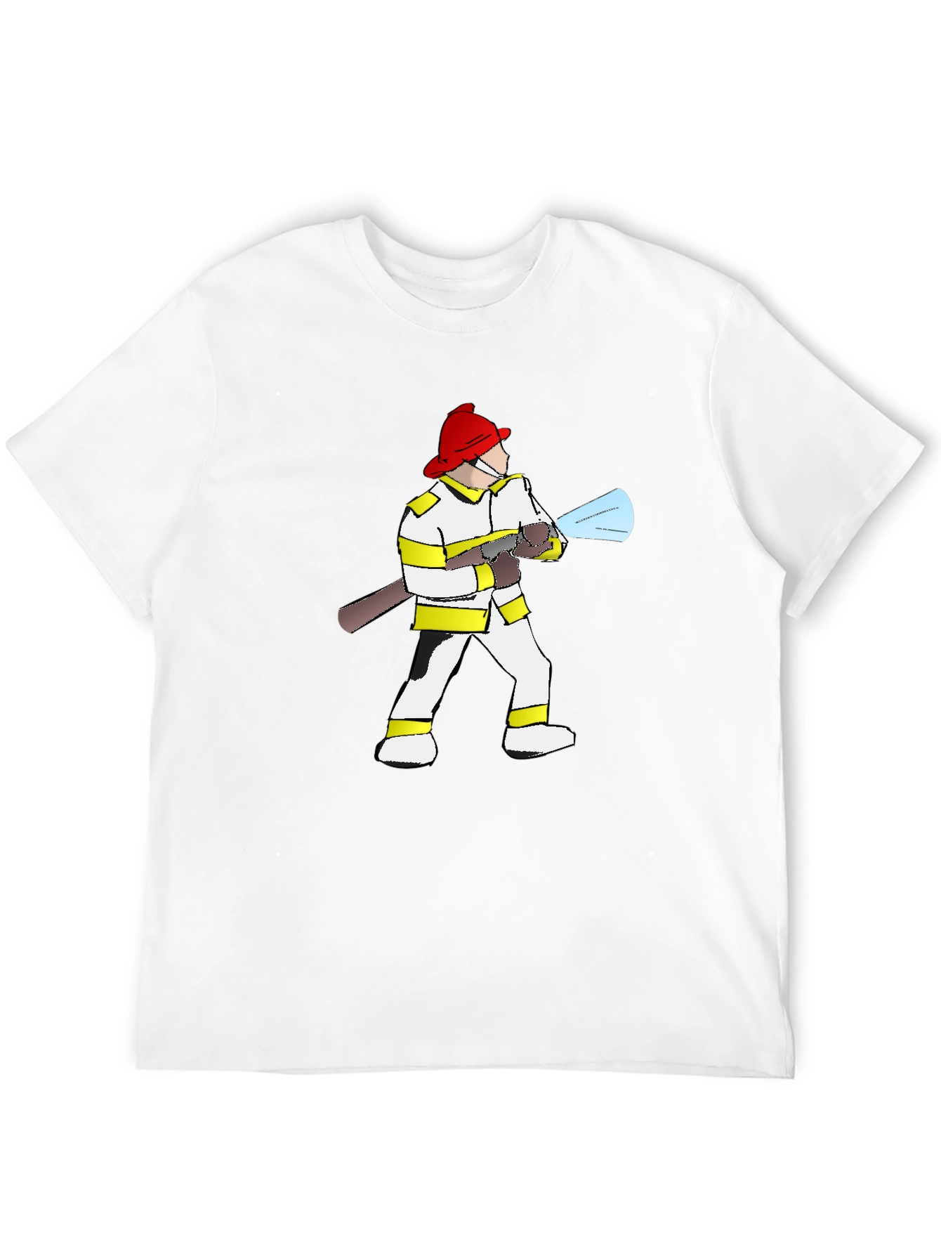 Firefighter T-Shirt - Novelty Graphic Tee