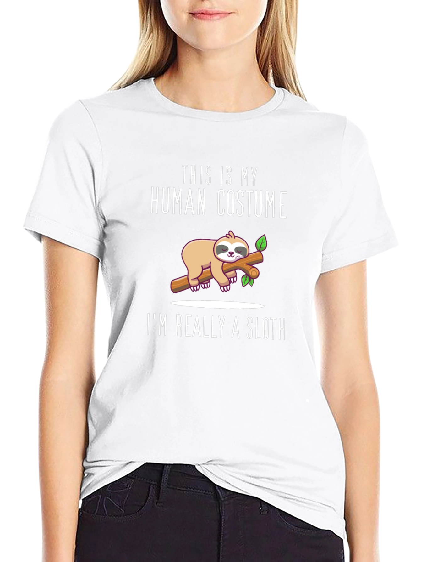 Human Costume Sloth T-Shirt