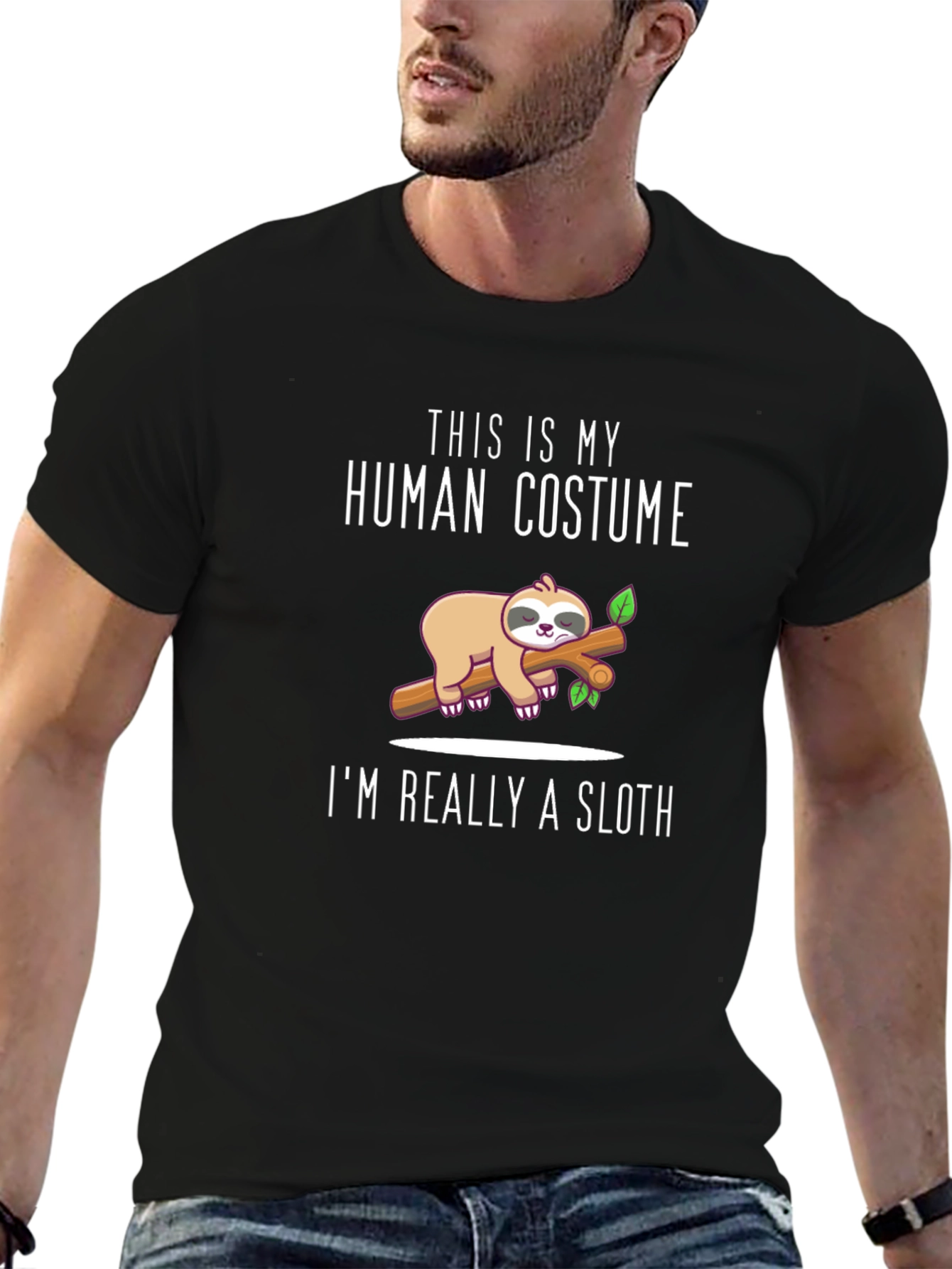 Human Costume Sloth T-Shirt