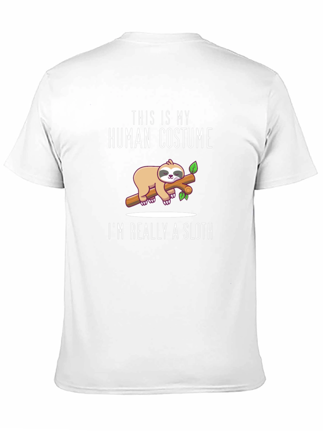 Human Costume Sloth T-Shirt