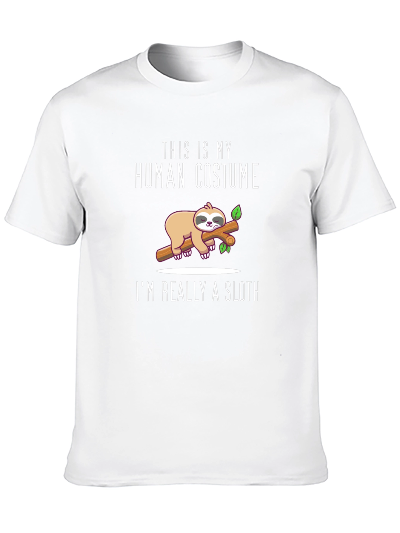 Human Costume Sloth T-Shirt