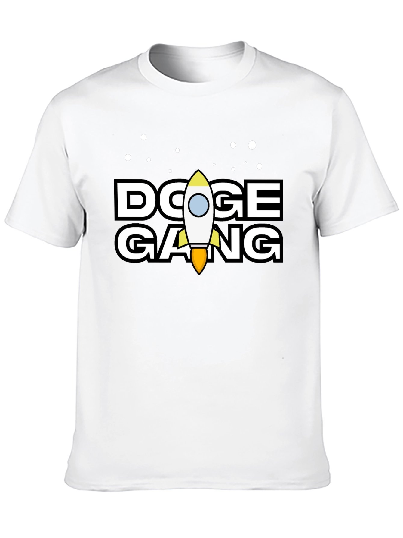 Doge Gang Rocket T-Shirt - Crypto Meme Tee