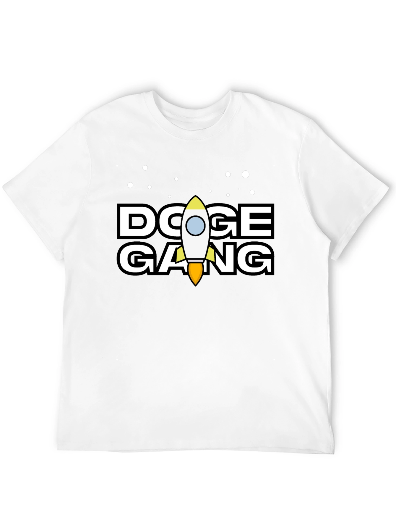 Doge Gang Rocket T-Shirt - Crypto Meme Tee