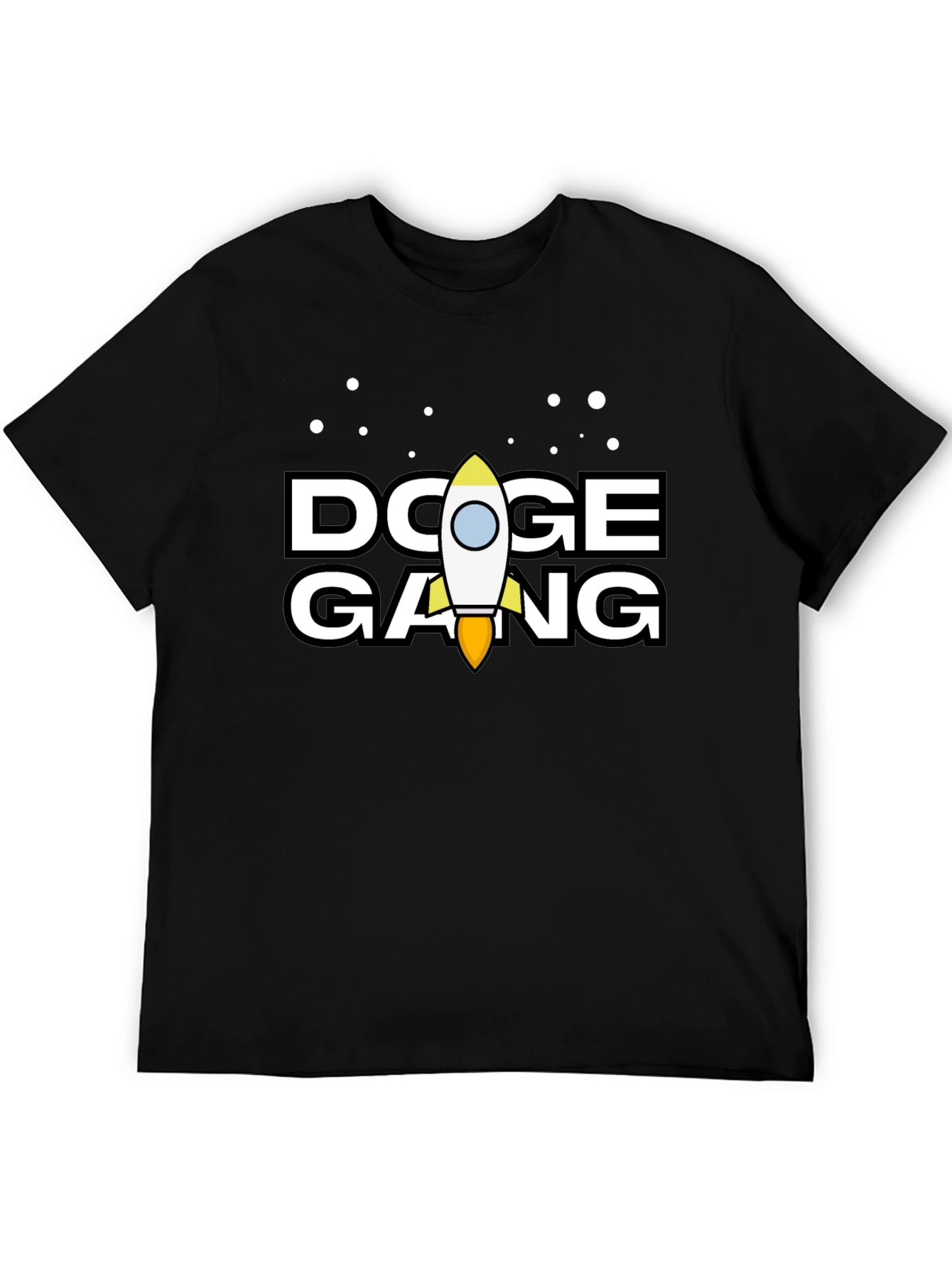 Doge Gang Rocket T-Shirt - Crypto Meme Tee