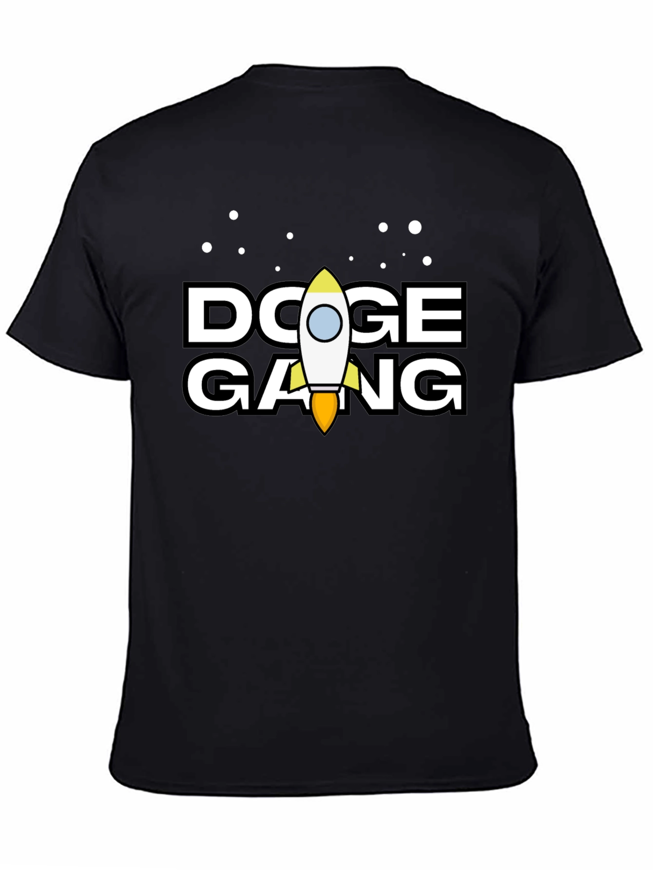 Doge Gang Rocket T-Shirt - Crypto Meme Tee