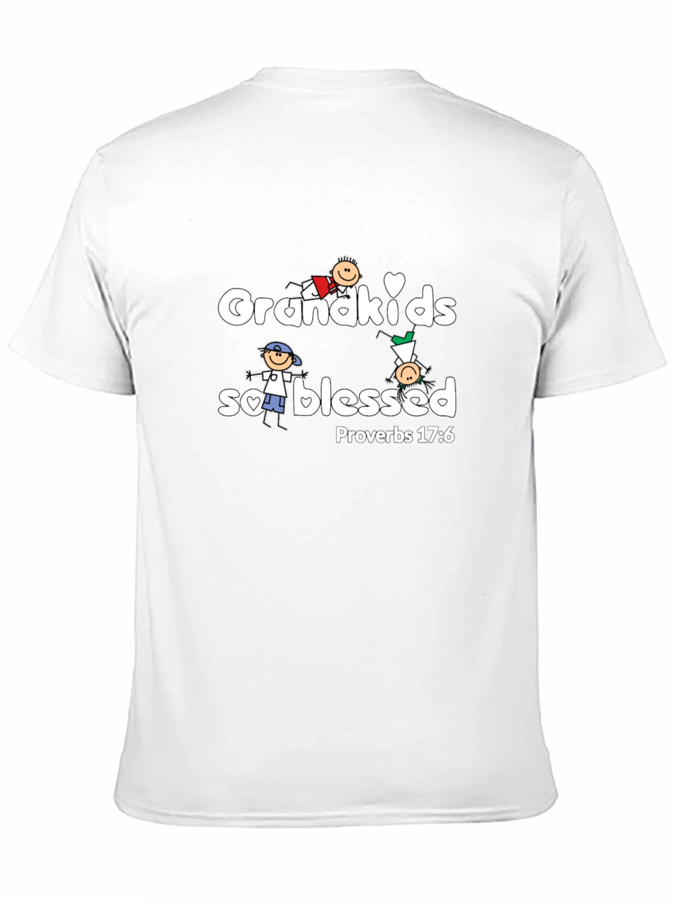 Grandkids So Blessed T-Shirt Proverbs 17:6