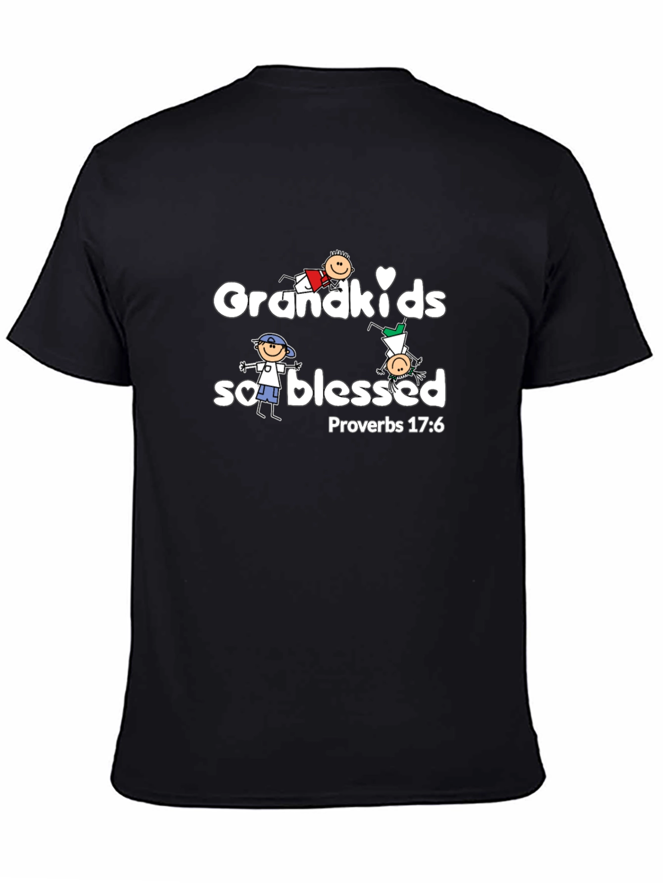 Grandkids So Blessed T-Shirt Proverbs 17:6