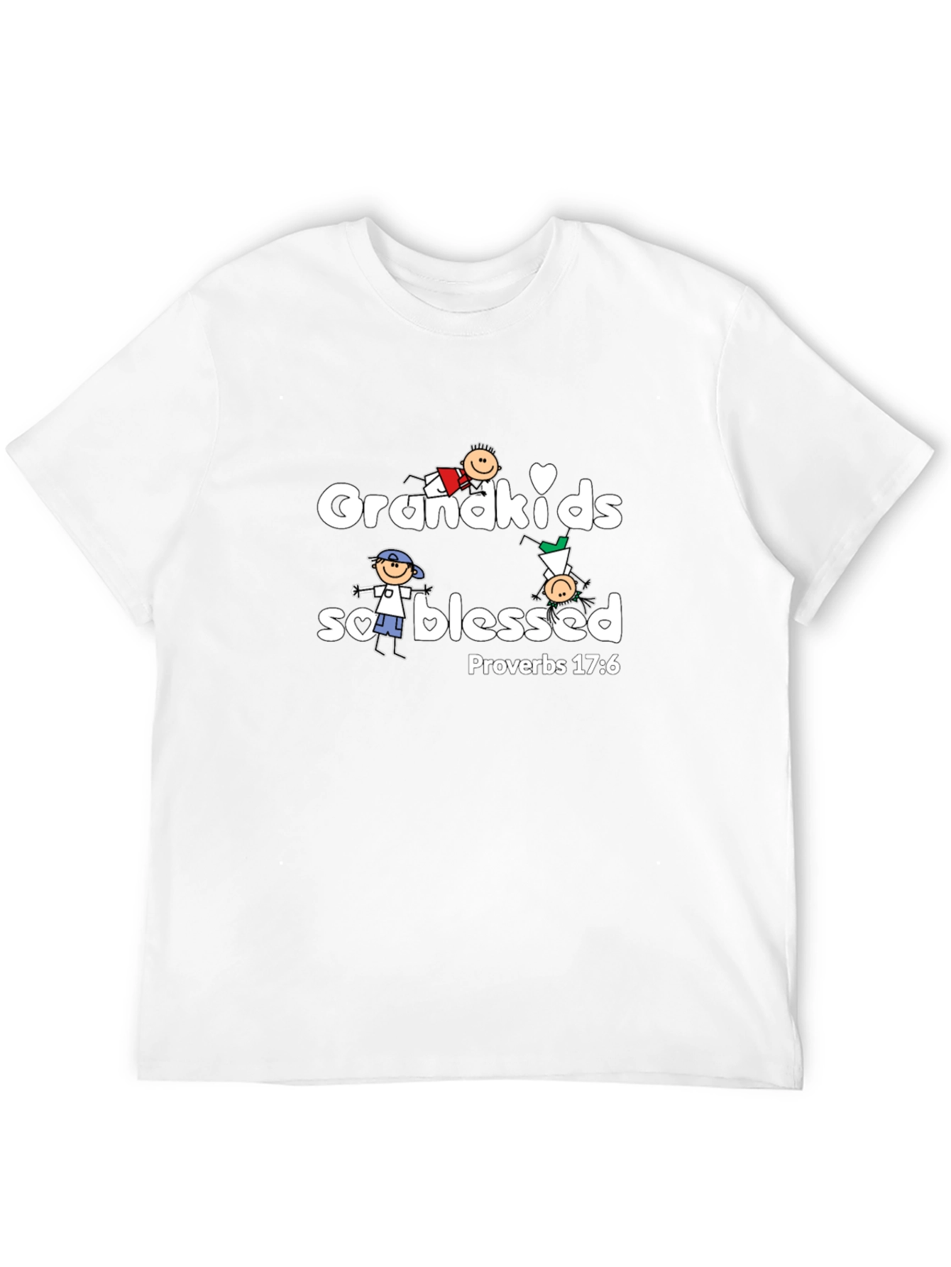 Grandkids So Blessed T-Shirt Proverbs 17:6