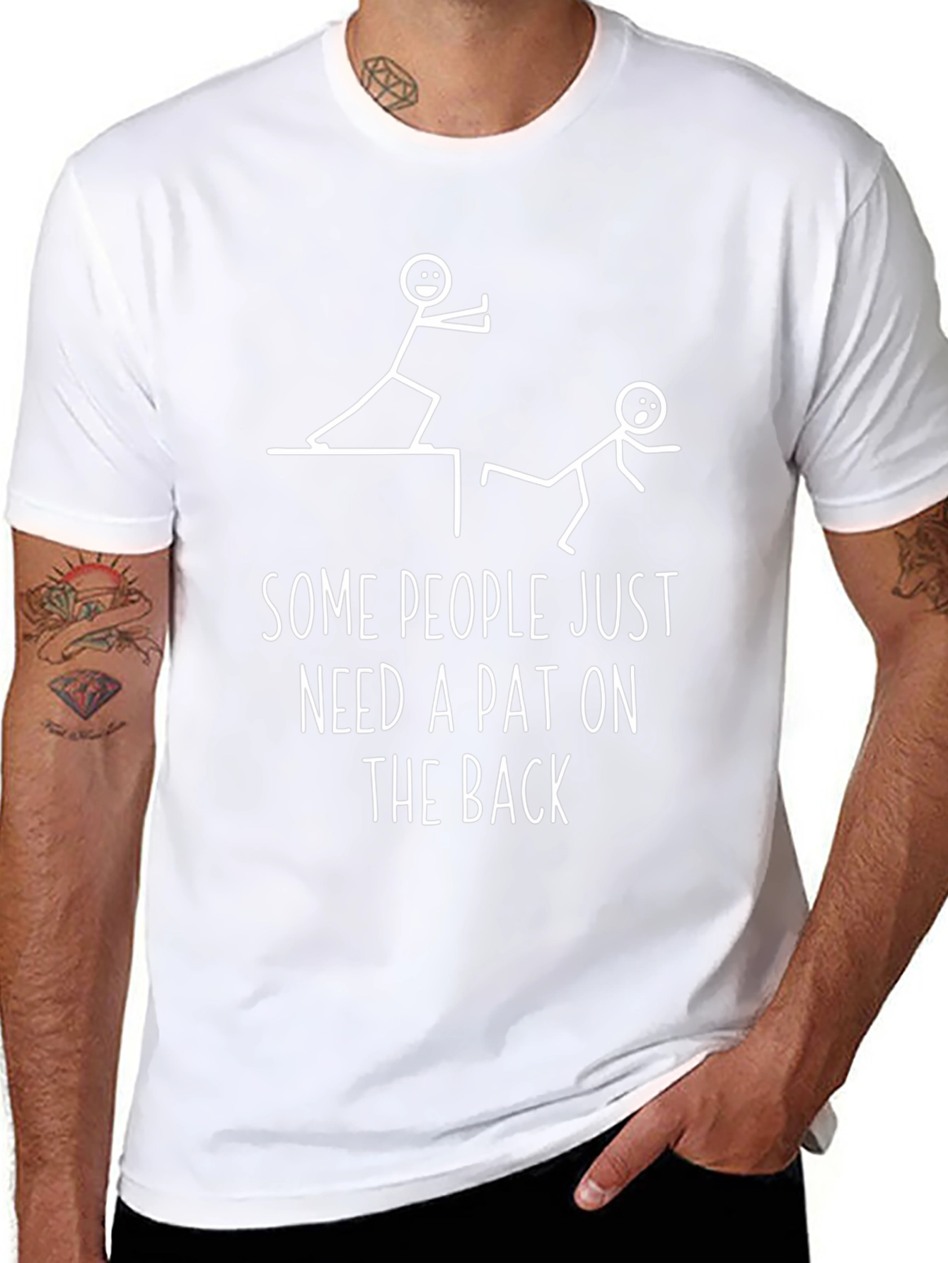 Pat on the Back Graphic T-Shirt