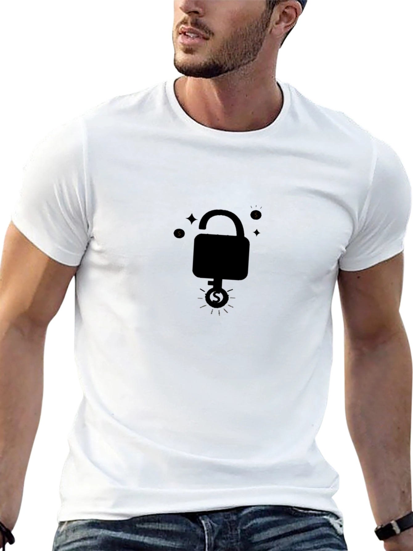 Unlock Your Wealth T-Shirt - Black