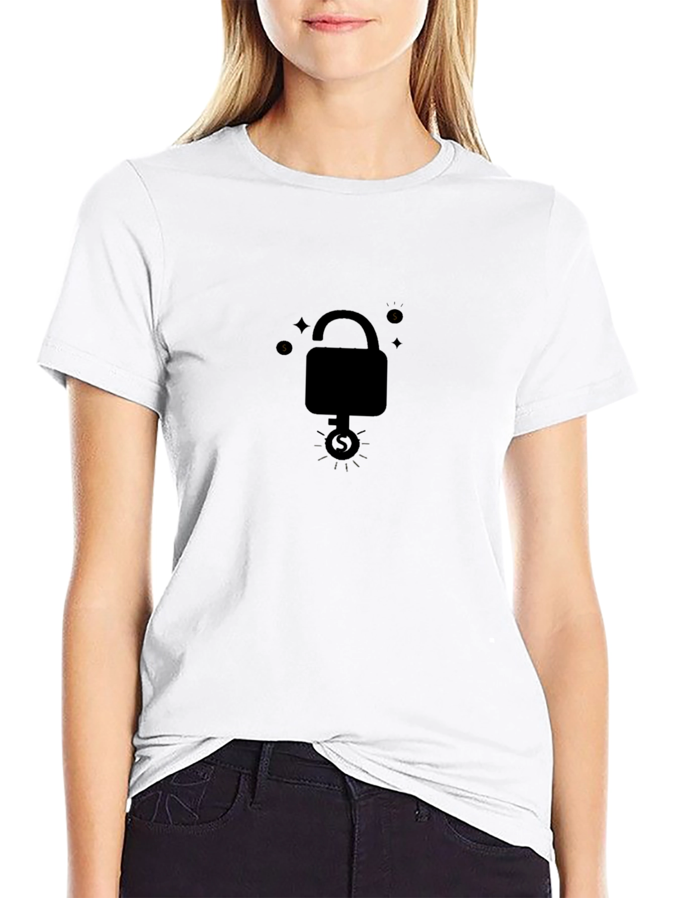 Unlock Your Wealth T-Shirt - Black