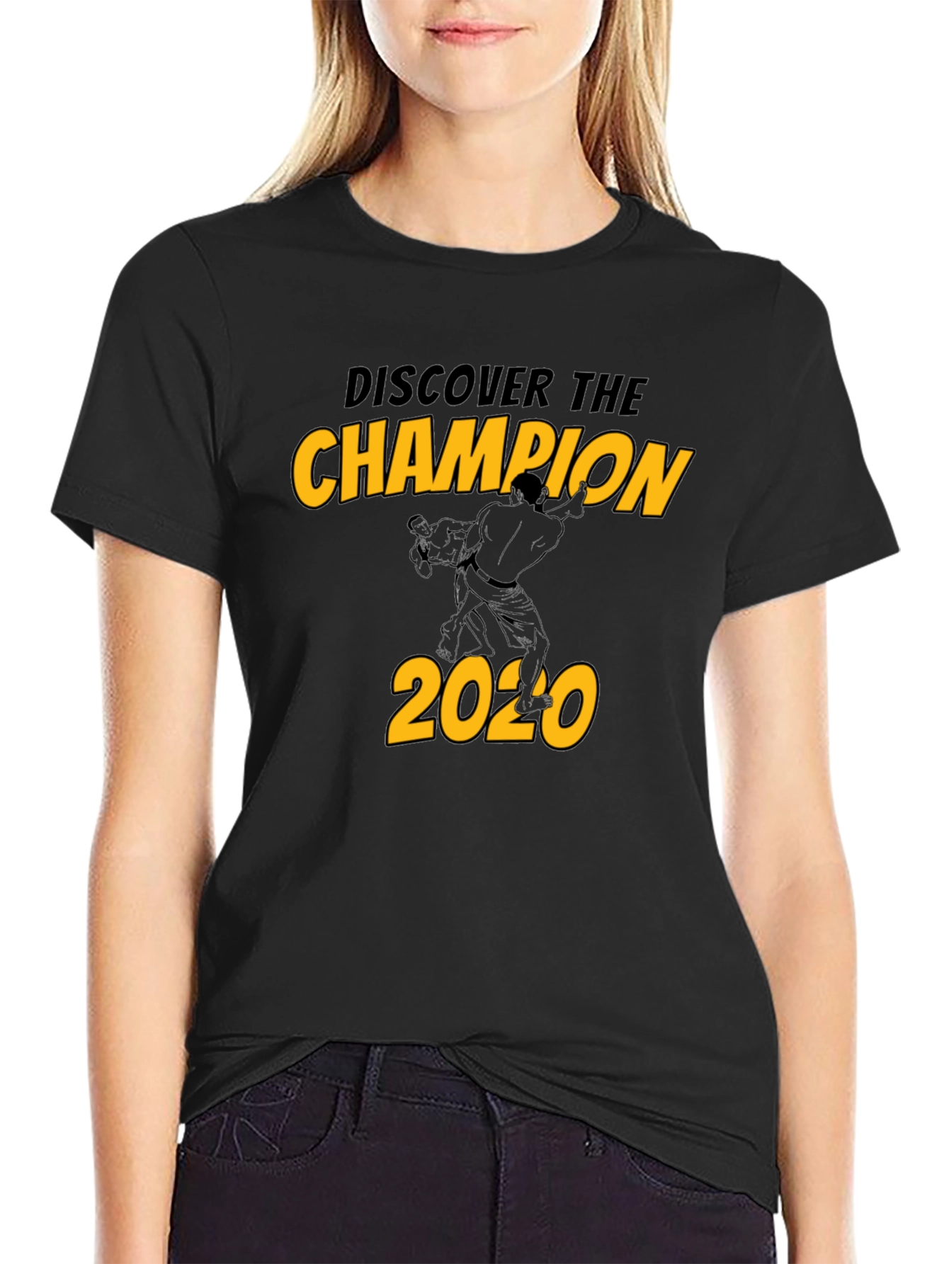 Discover Champion 2020 Black T-Shirt
