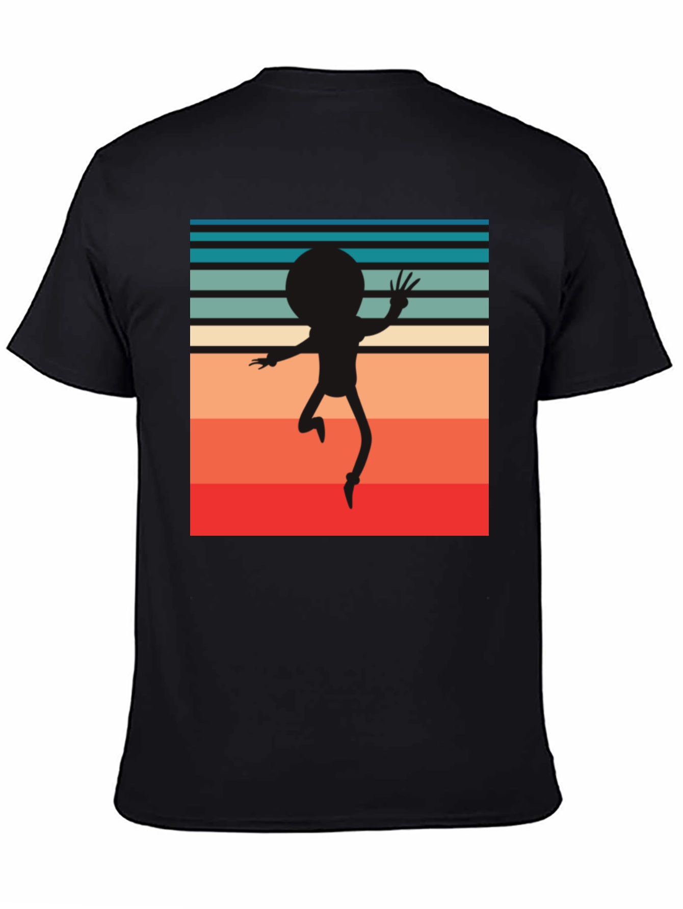 Retro Morty Silhouette T-Shirt