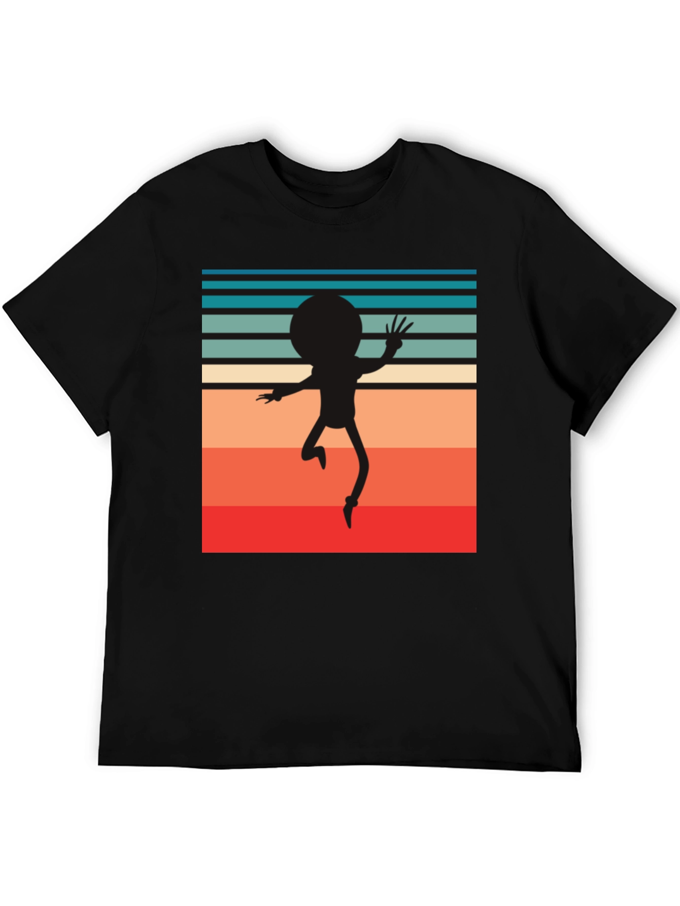 Retro Morty Silhouette T-Shirt