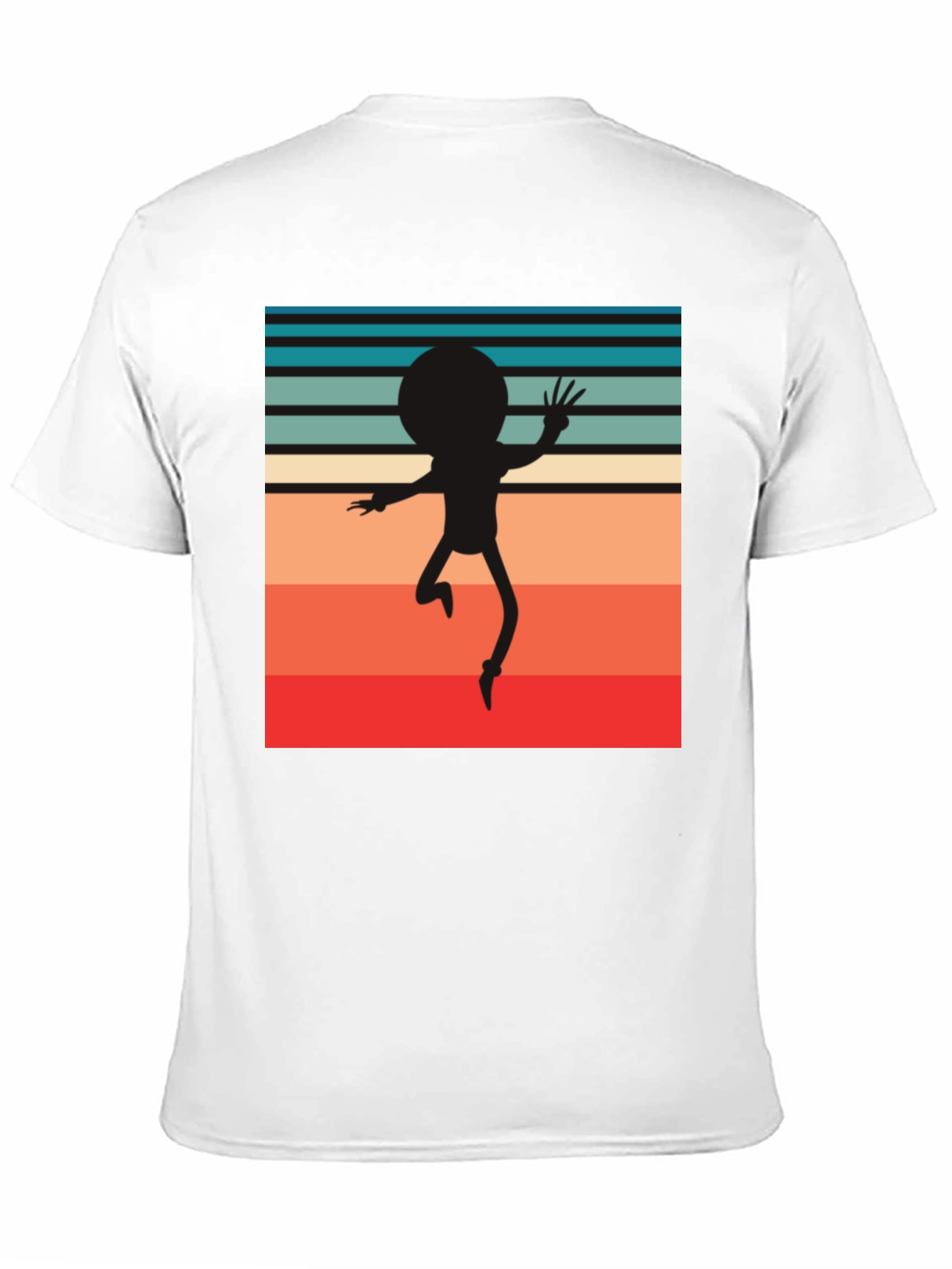 Retro Morty Silhouette T-Shirt