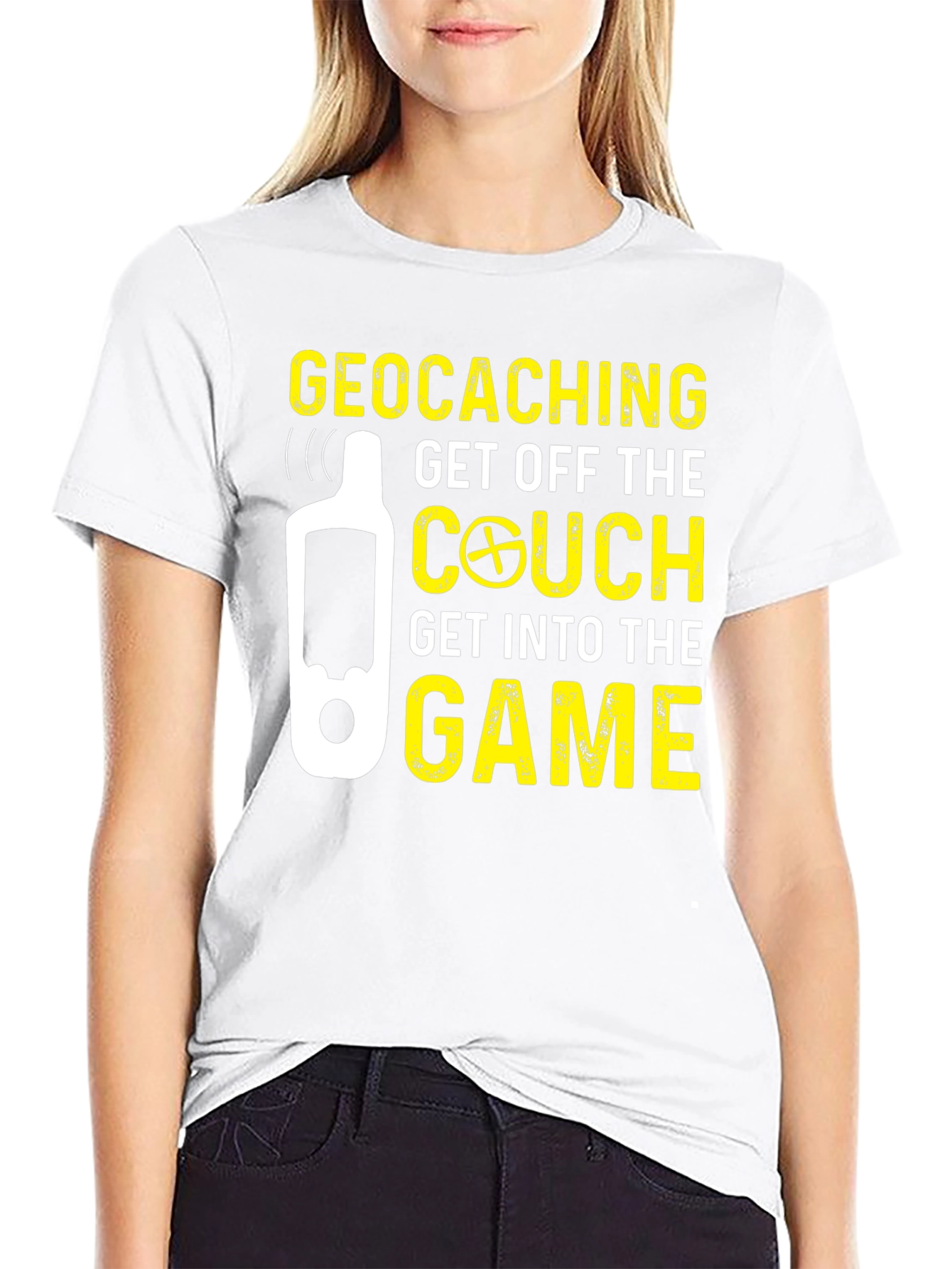 Geocaching Get Off The Couch T-Shirt