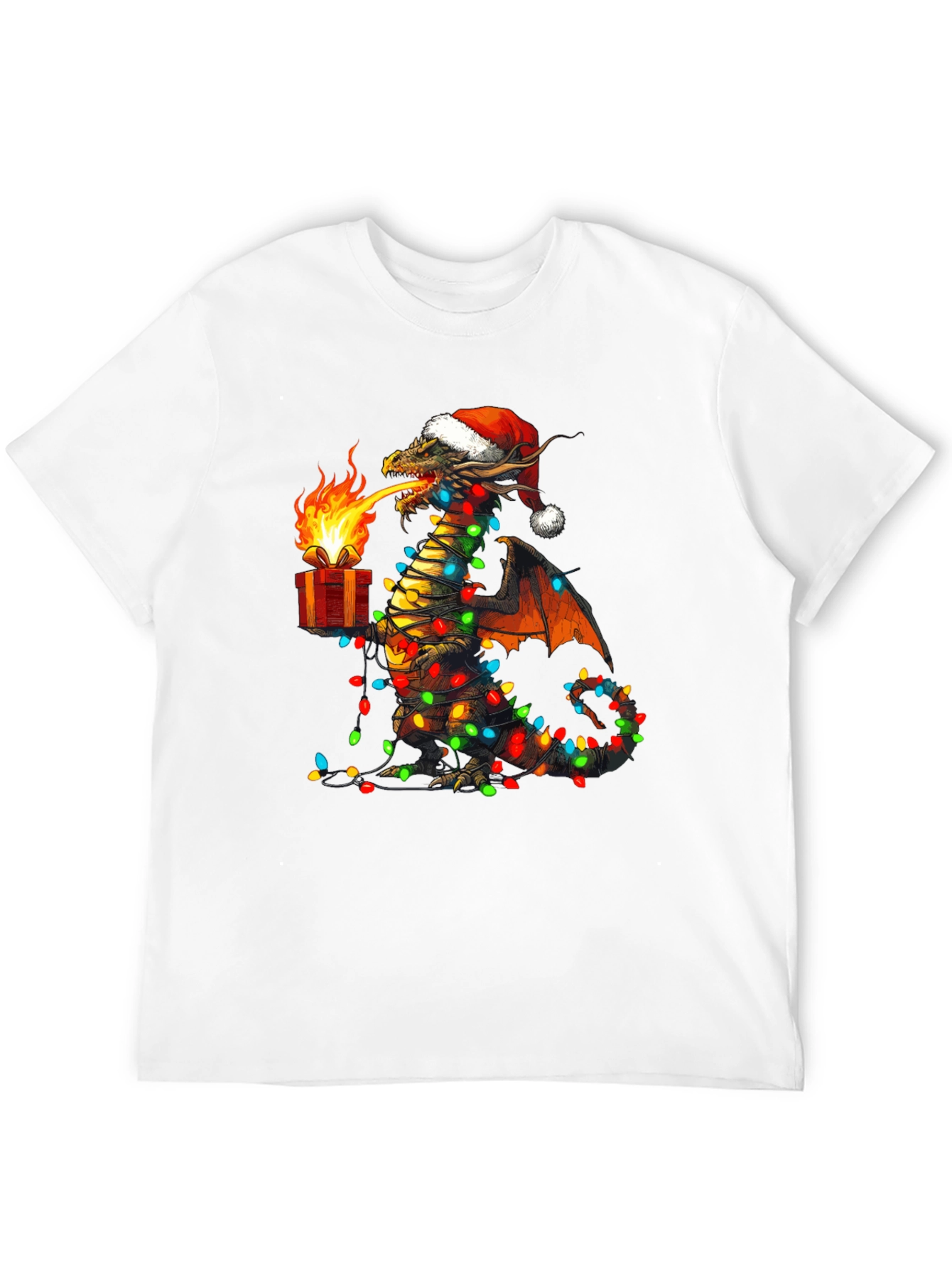Christmas Dragon Graphic Tee