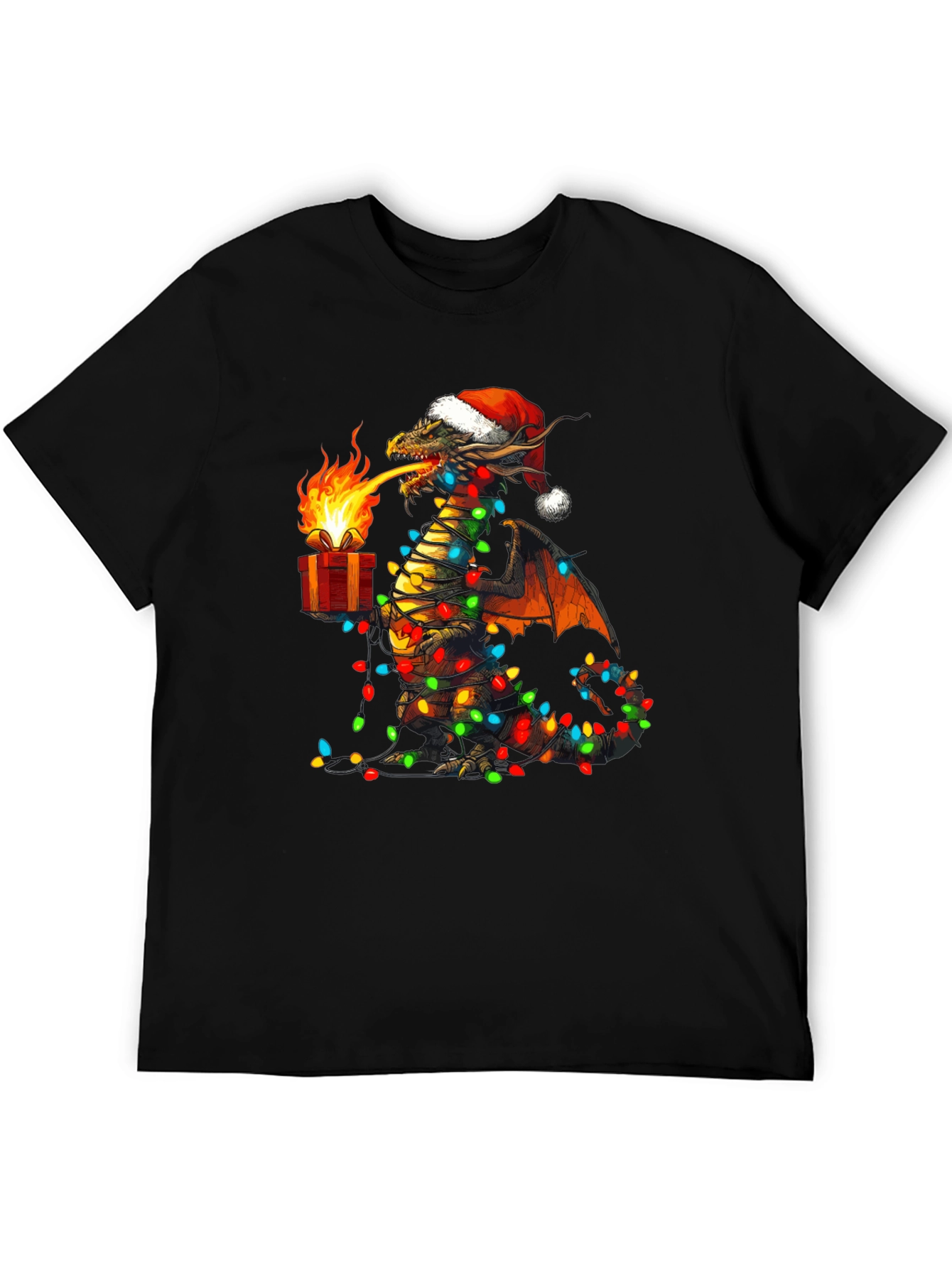 Christmas Dragon Graphic Tee