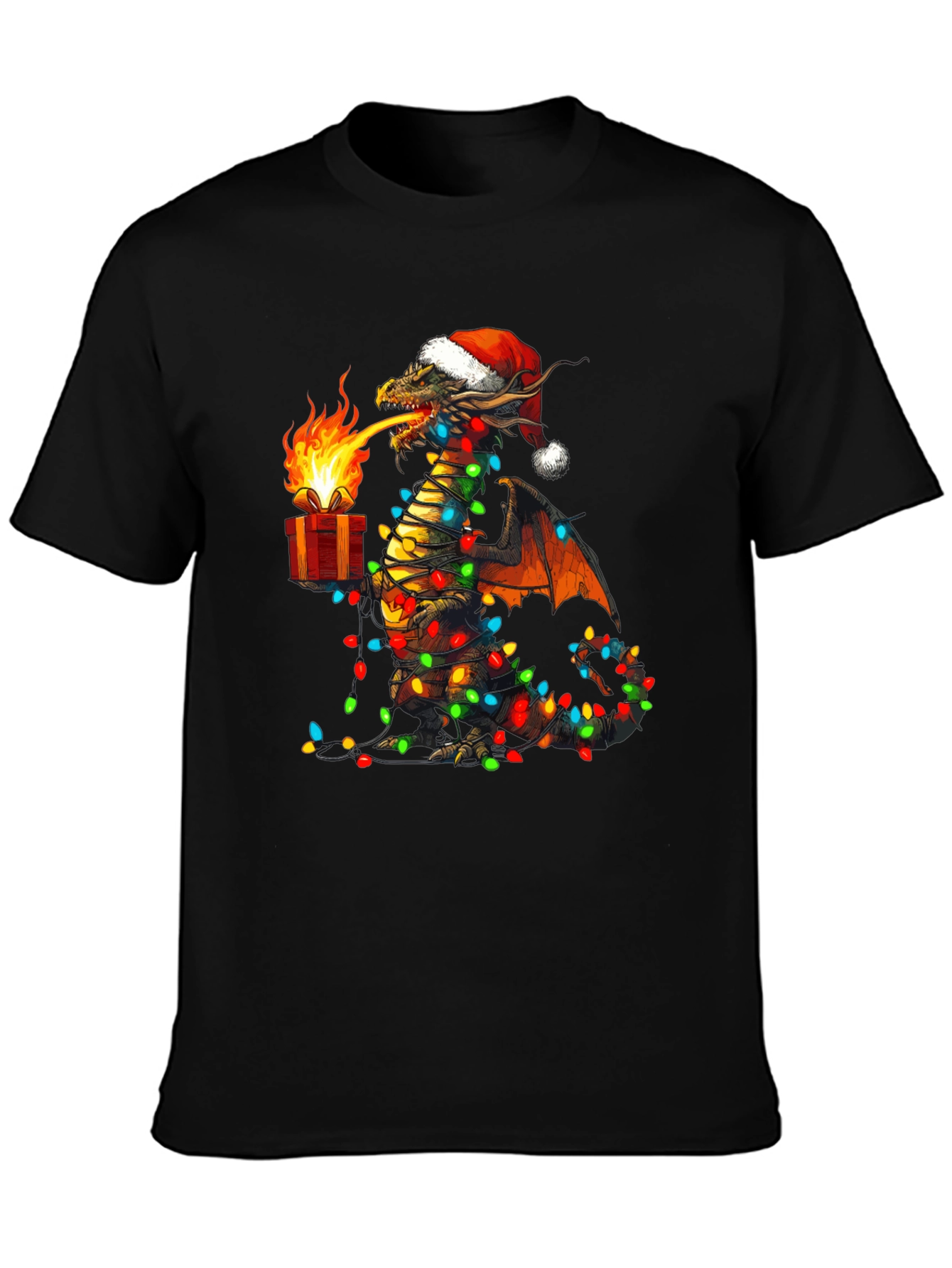 Christmas Dragon Graphic Tee